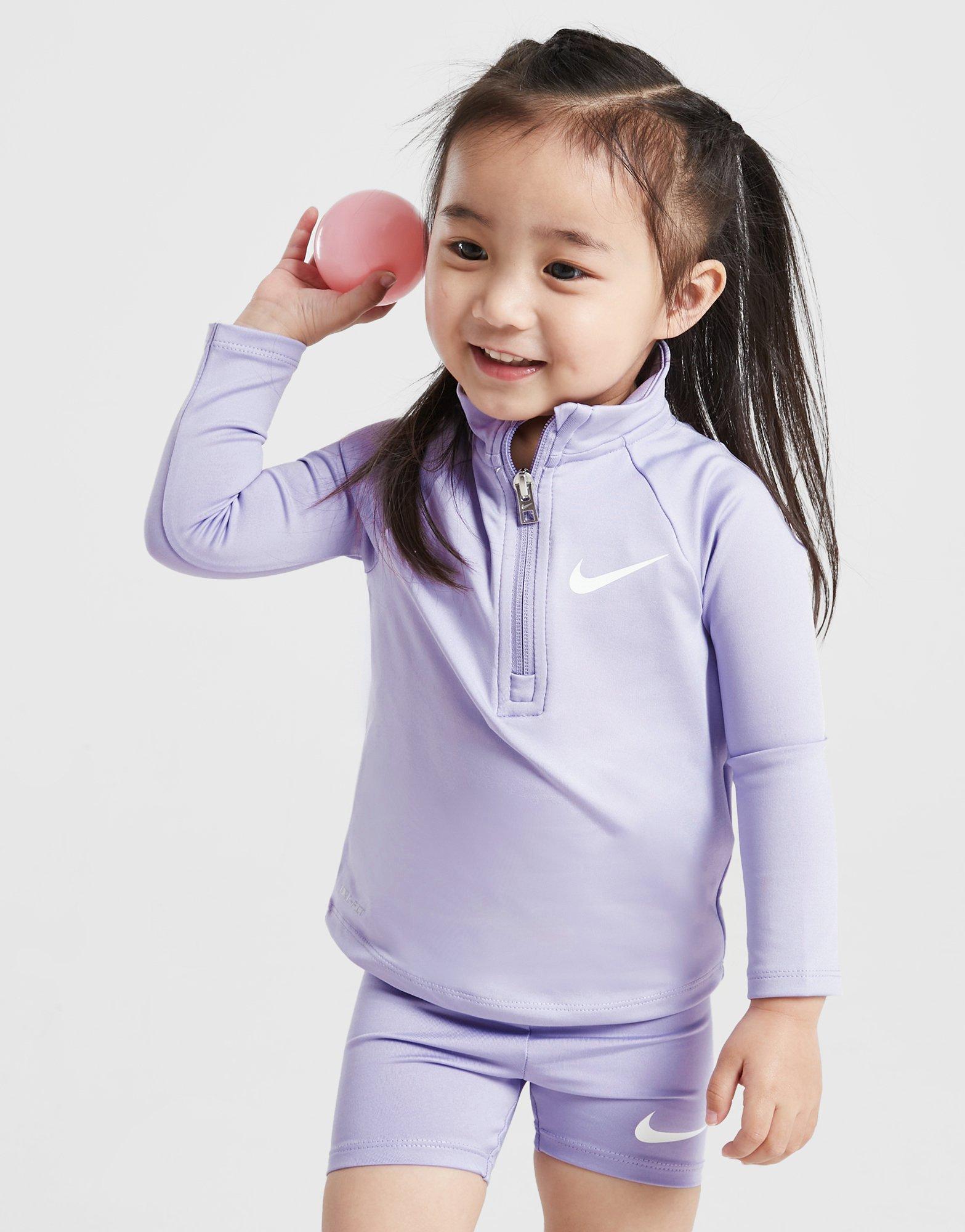 Girls' Pacer 1/4-Zip/Shorts Set Infant