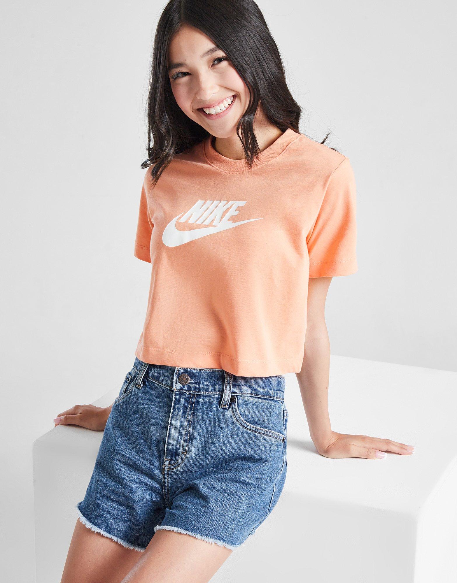 Girls' Futura Cropped T-Shirt Junior