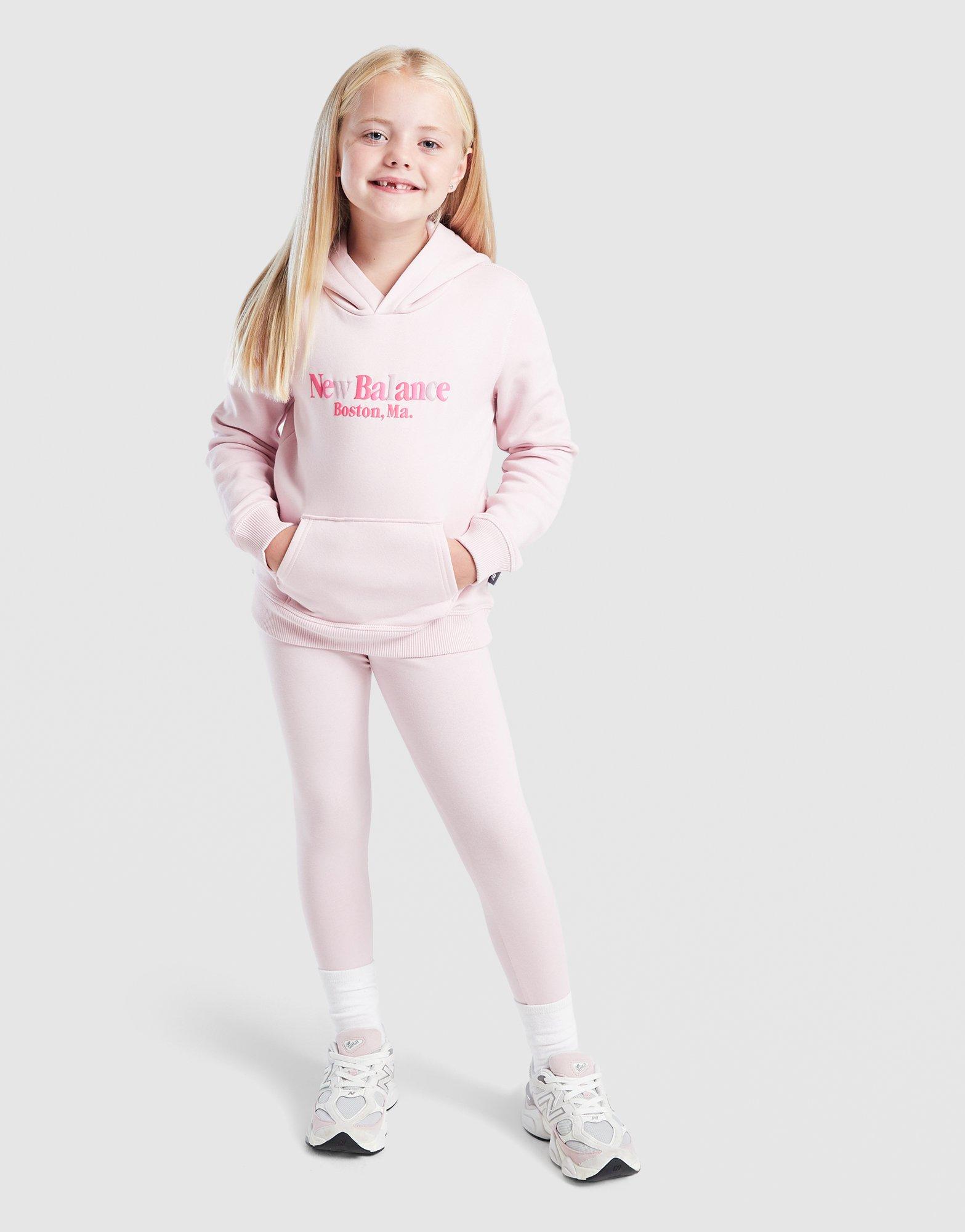 Girls' Tonal Graphic Hoodie/Leggings Set Children