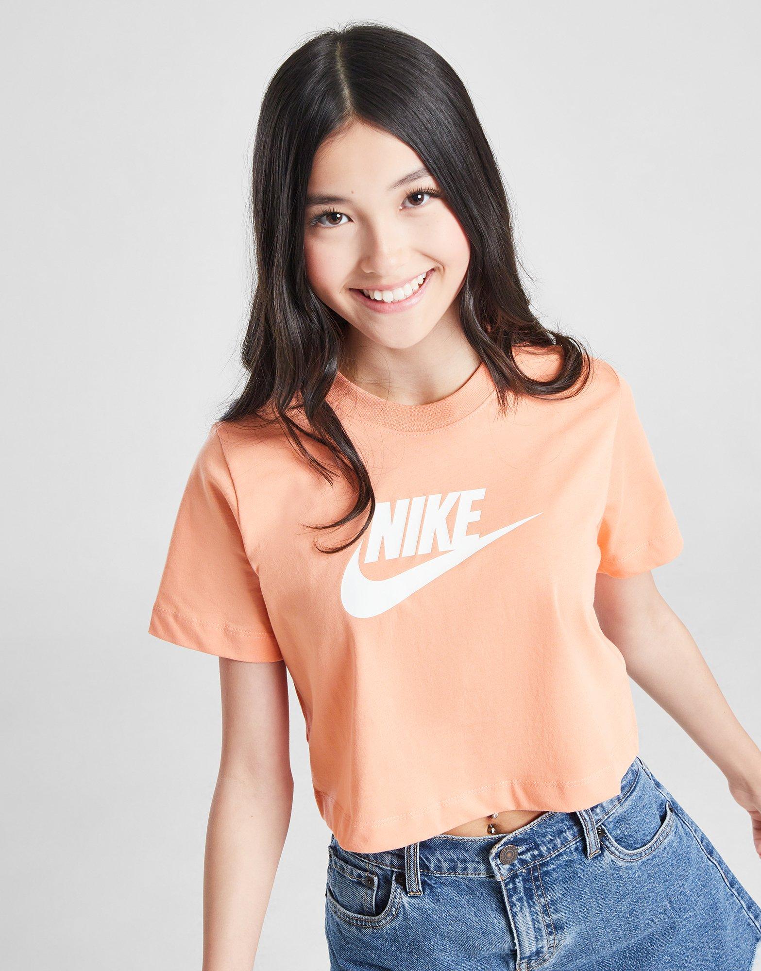 Girls' Futura Cropped T-Shirt Junior