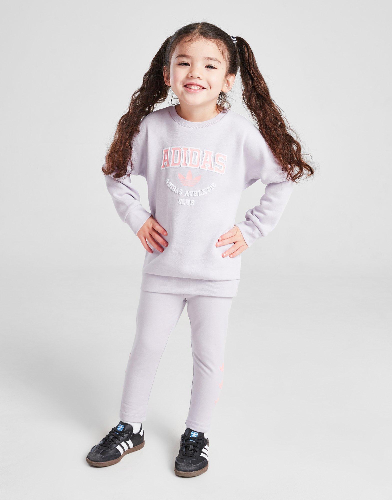 Originals Girls' Varsity Crew Sweatshirt/Leggings Set Infant