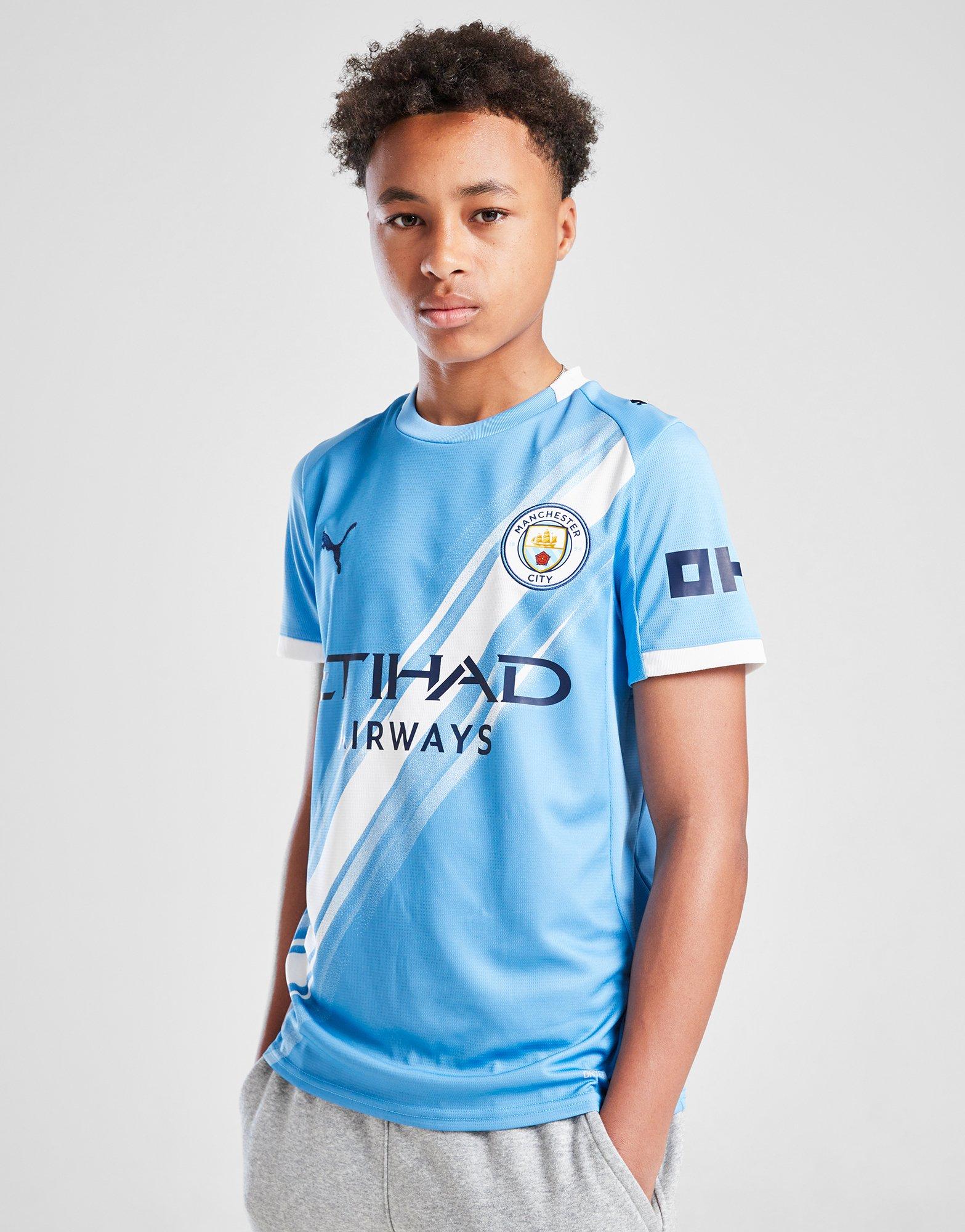 Manchester City FC 25/26 Haaland #9 Home Shirt Jnr