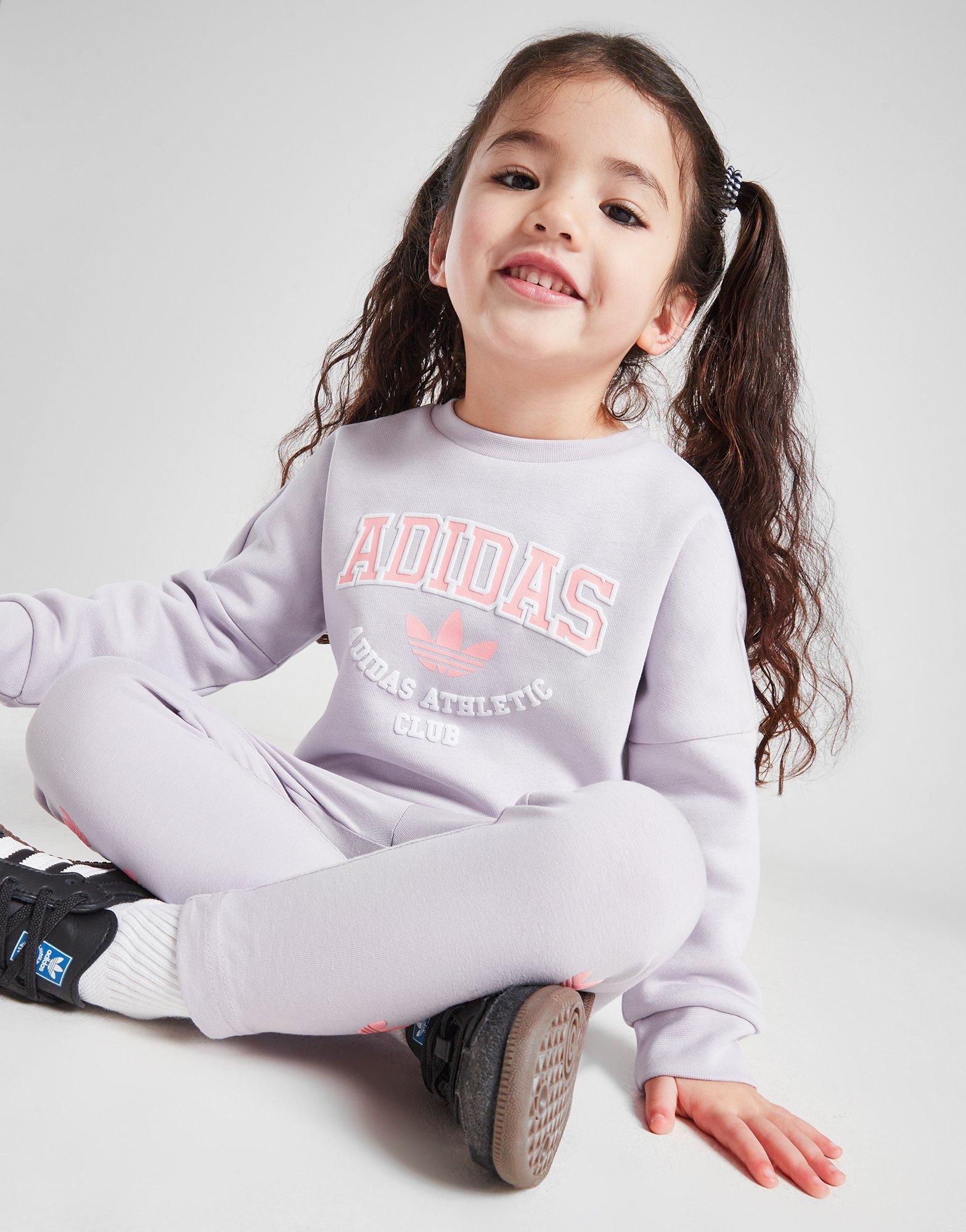 Originals Girls' Varsity Crew Sweatshirt/Leggings Set Infant