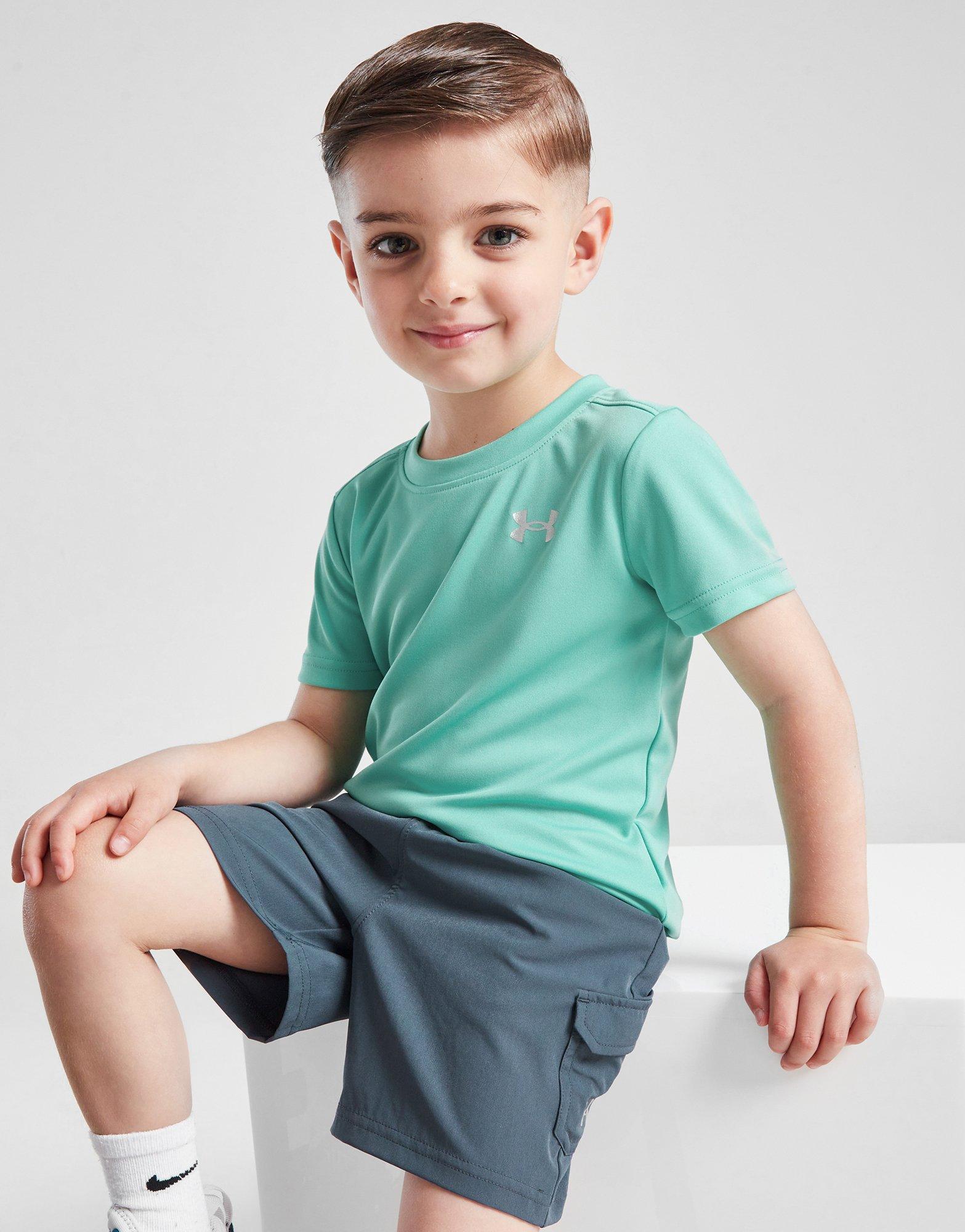 Tech T-Shirt/Woven Cargo Shorts Set Infant