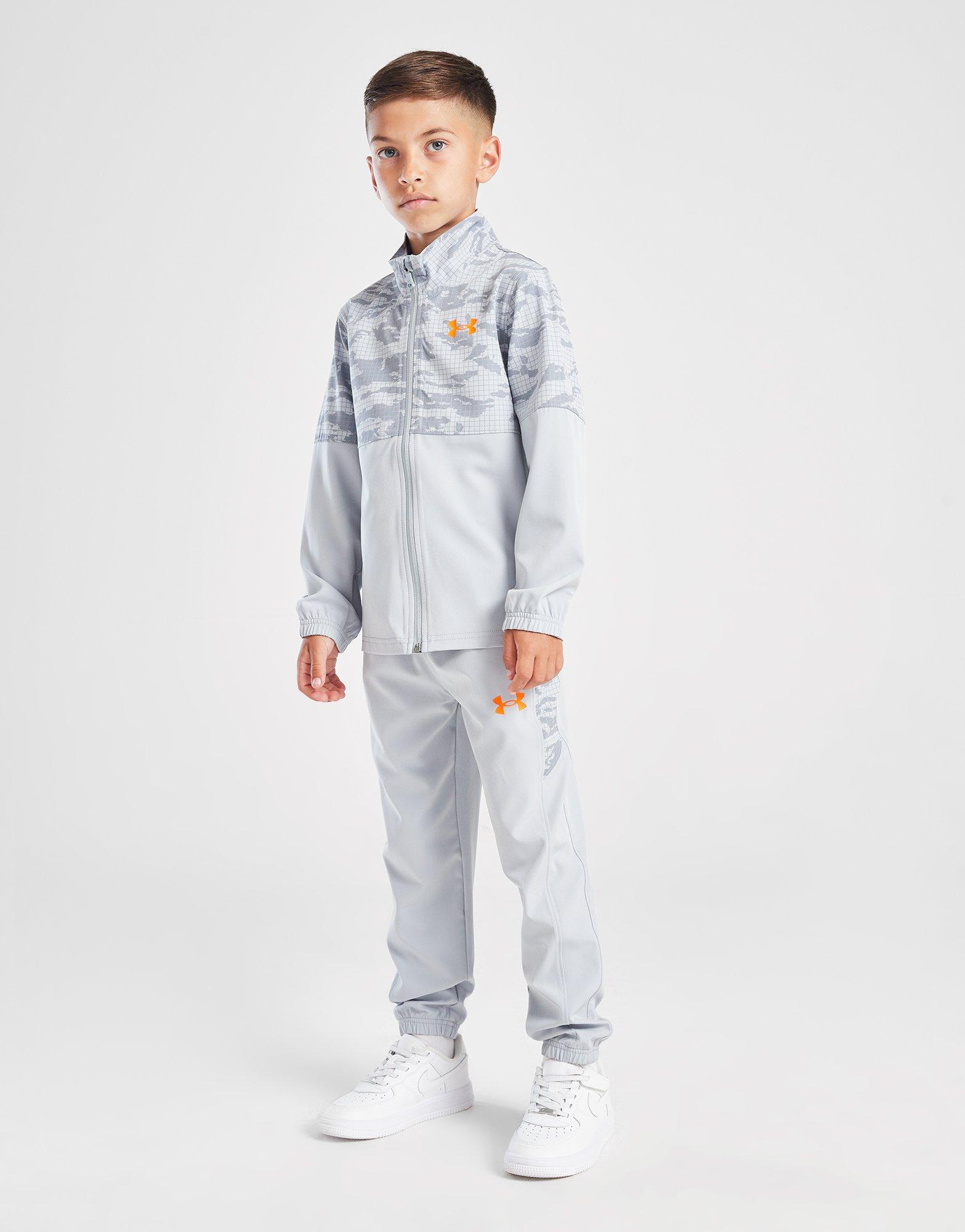 Vanish Full Zip Camo Tracksuit Children