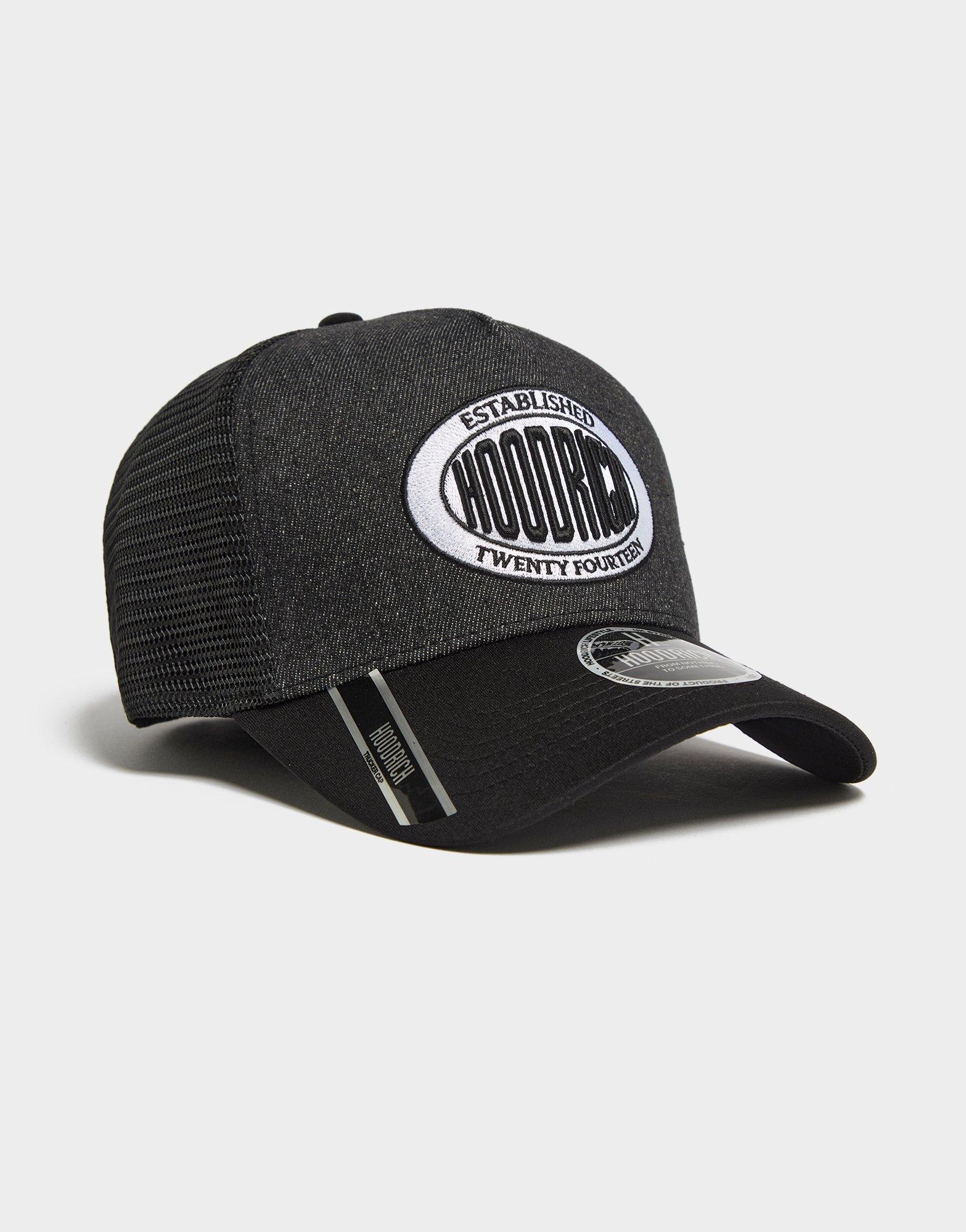 Noir Denim Trucker Cap