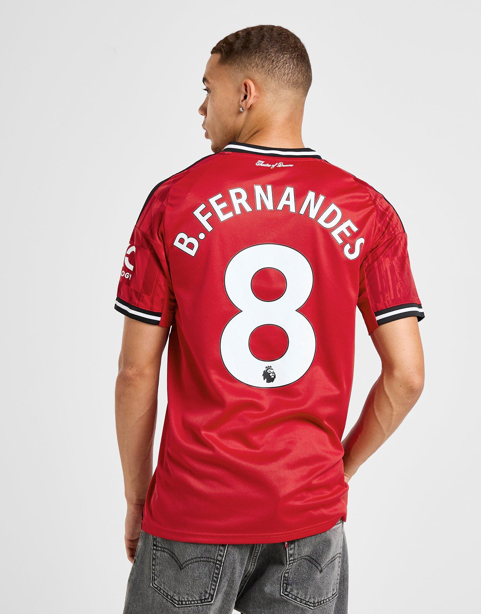 Manchester United FC 2025/26 Fernandes Home Shirt