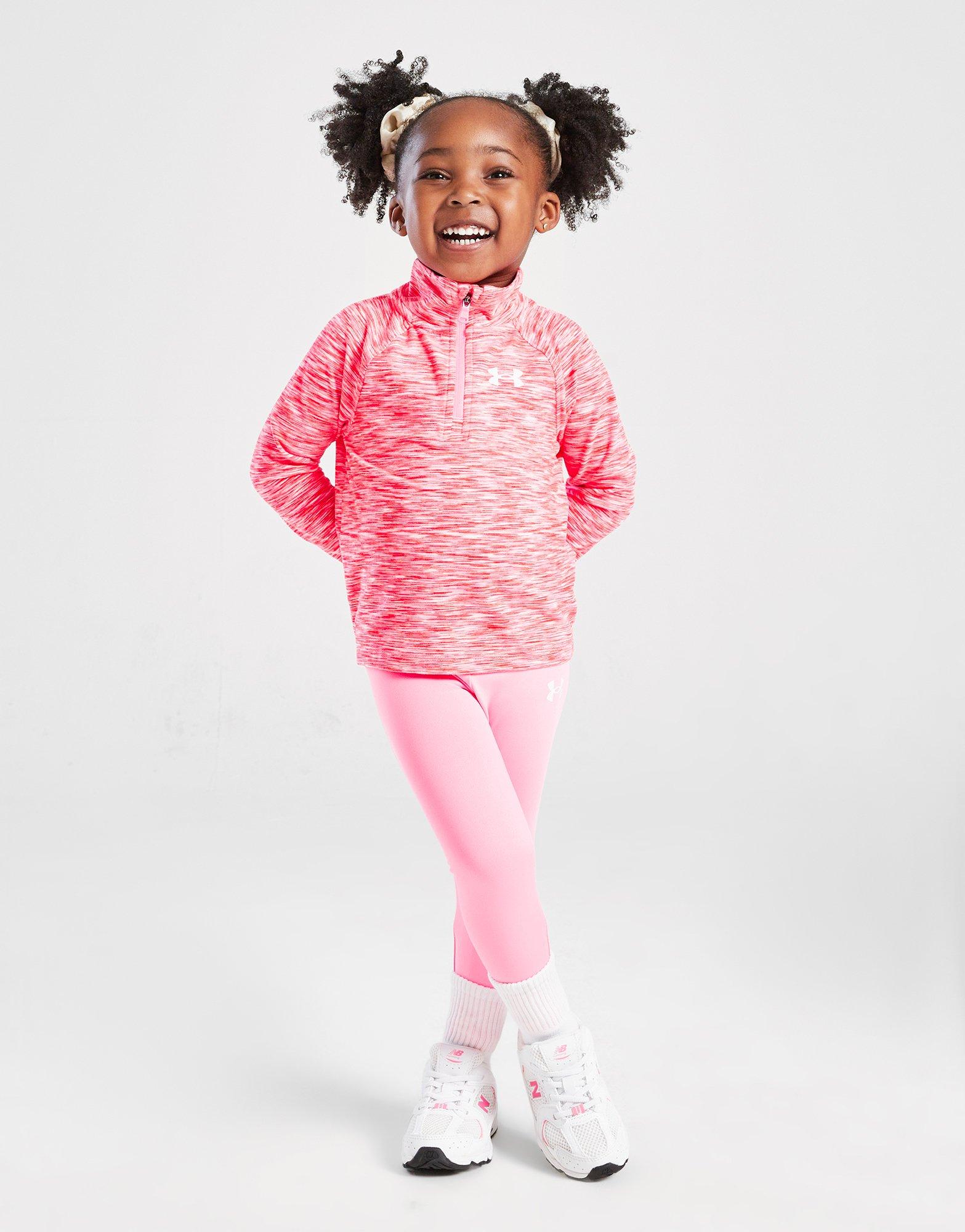 Girls' Twist 1/4 Zip Track Top/Leggings Set Infant