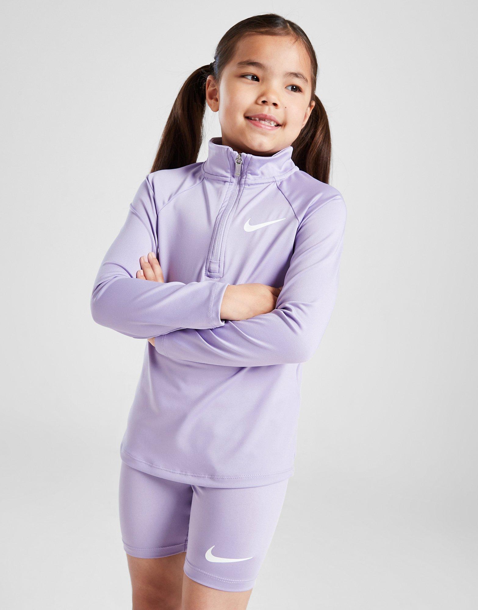 Girls' Pacer 1/4 Zip Top/Shorts Set Children