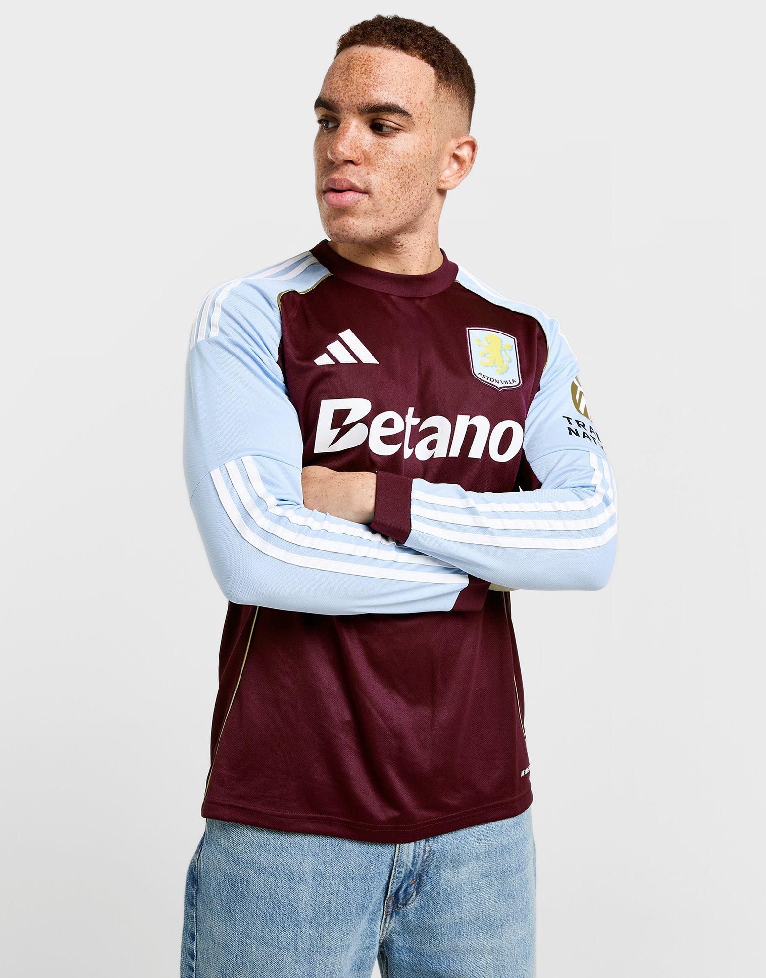 Aston Villa FC 2025/26 Long Sleeve Home Shirt