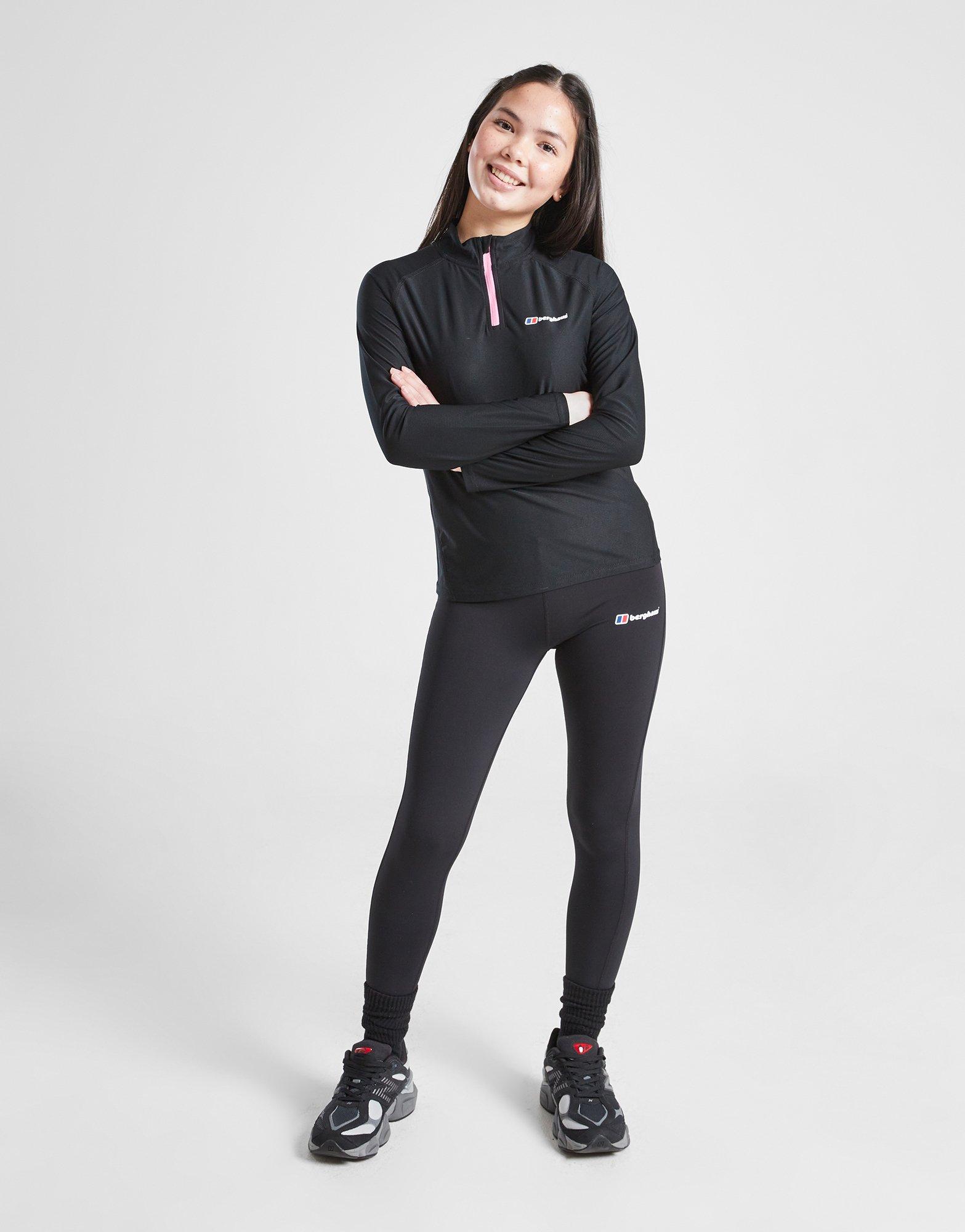 Girls' Fitness Stride 1/4 Zip Top Junior
