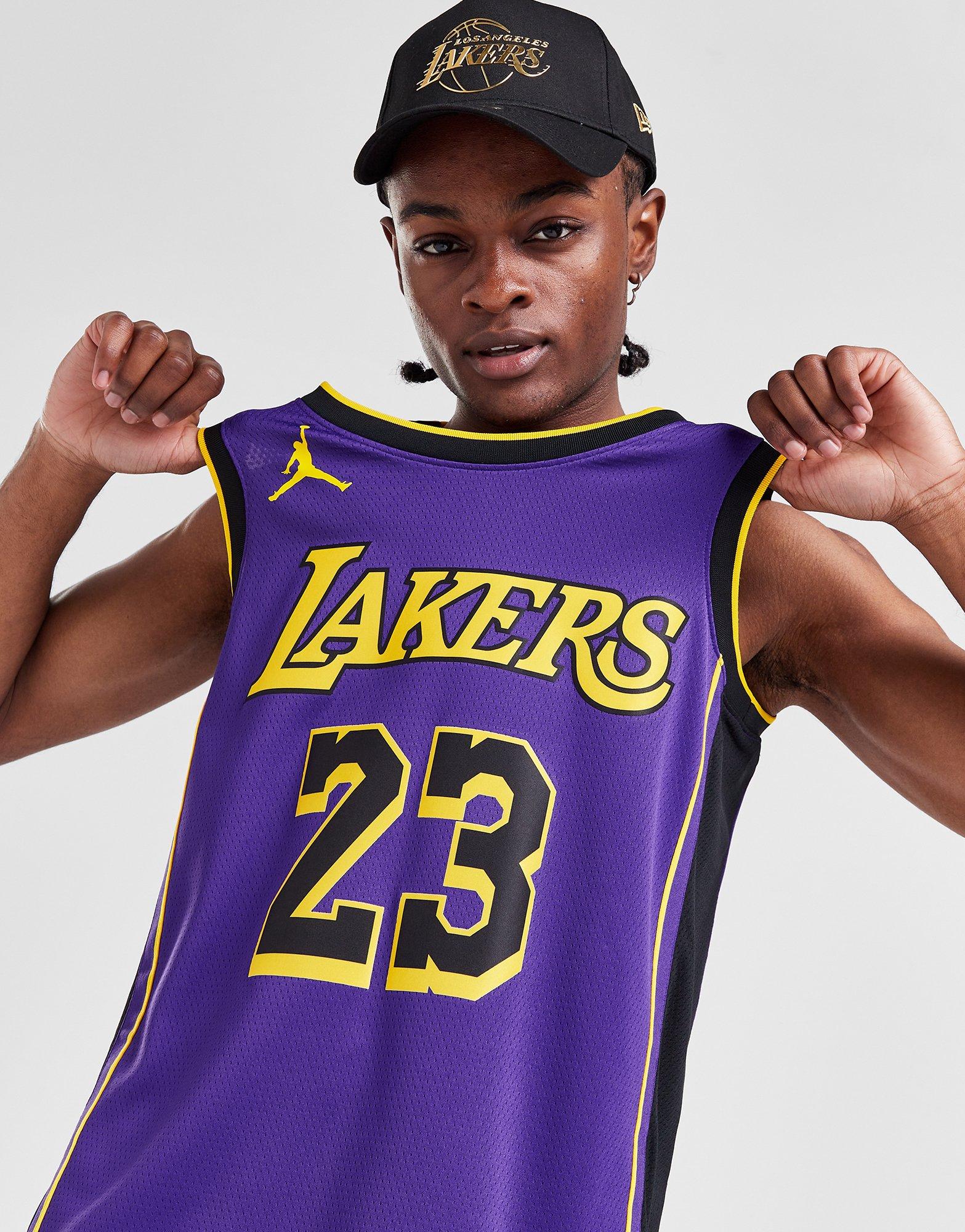 NBA LA Lakers James #23 Swingman Jersey