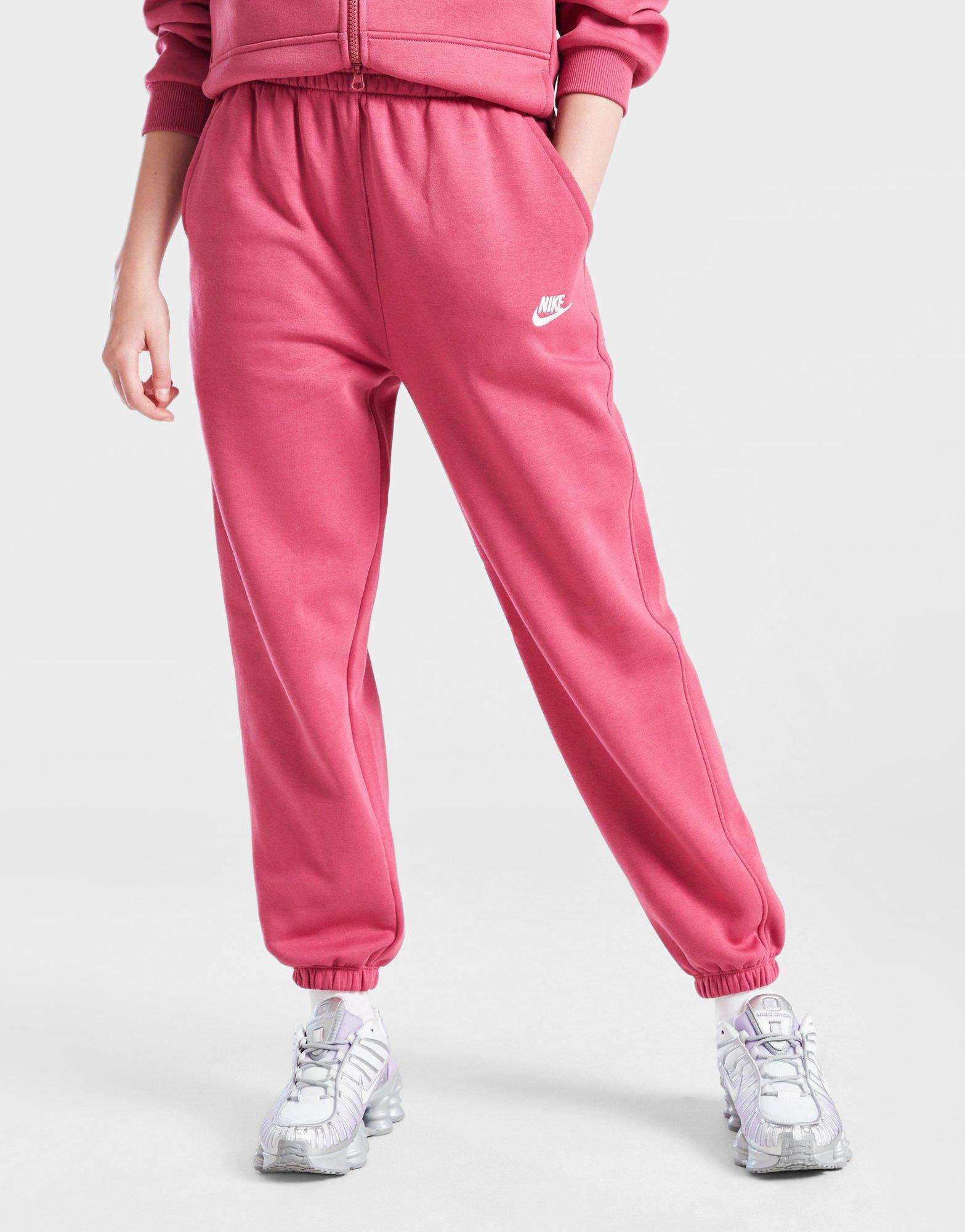 Girls' Club Fleece Boyfriend Joggers Junior