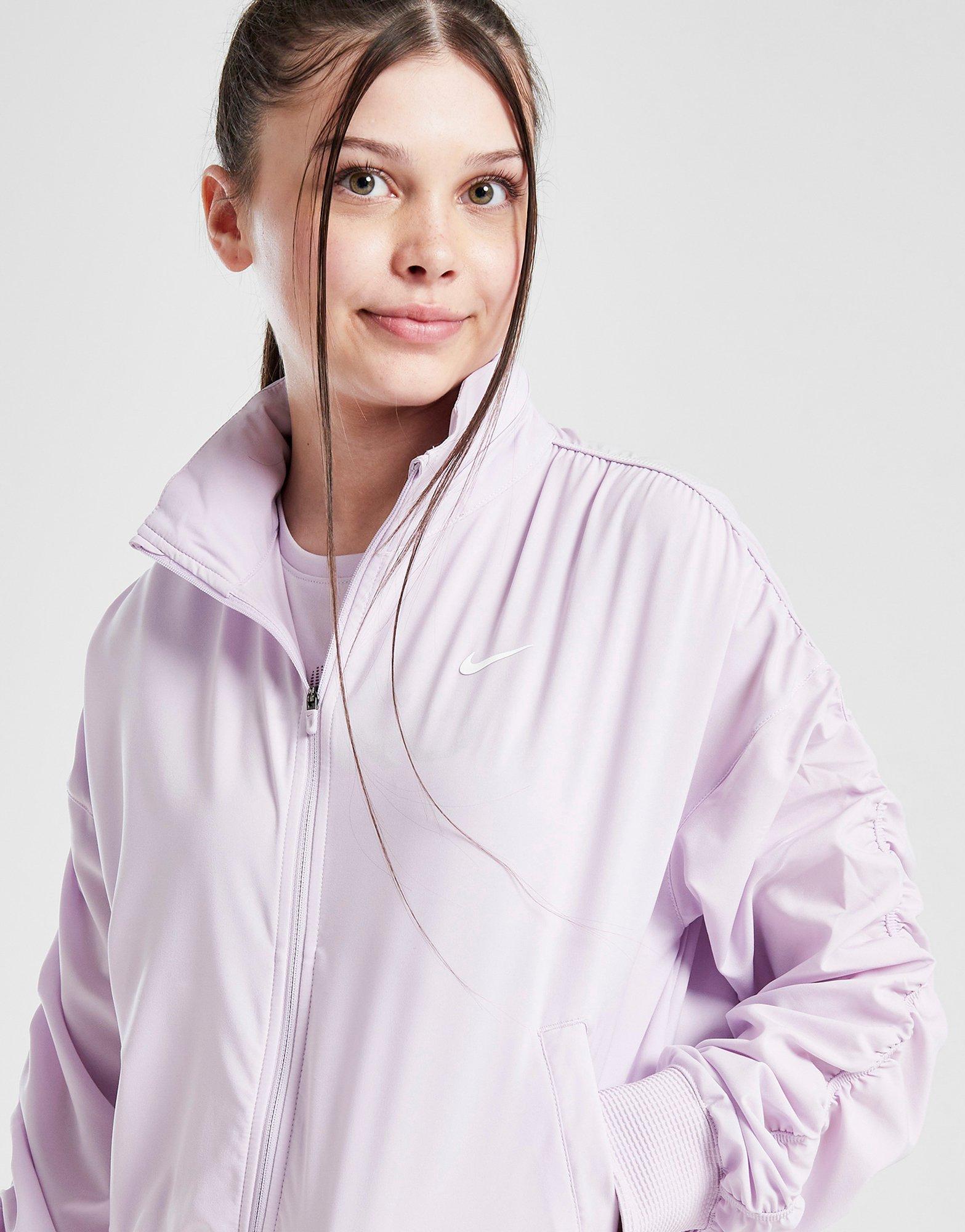 Girls' Fitness Dri-FIT Lightweight Jacket Junior