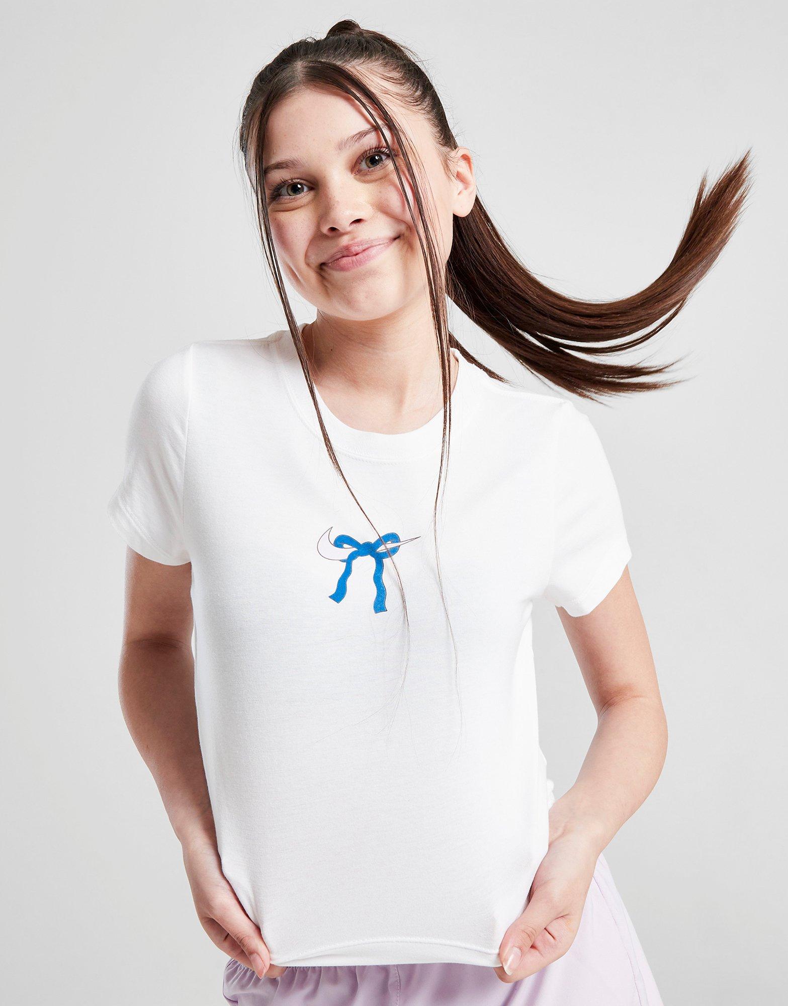 Girls' Sportswear Bow T-Shirt Junior
