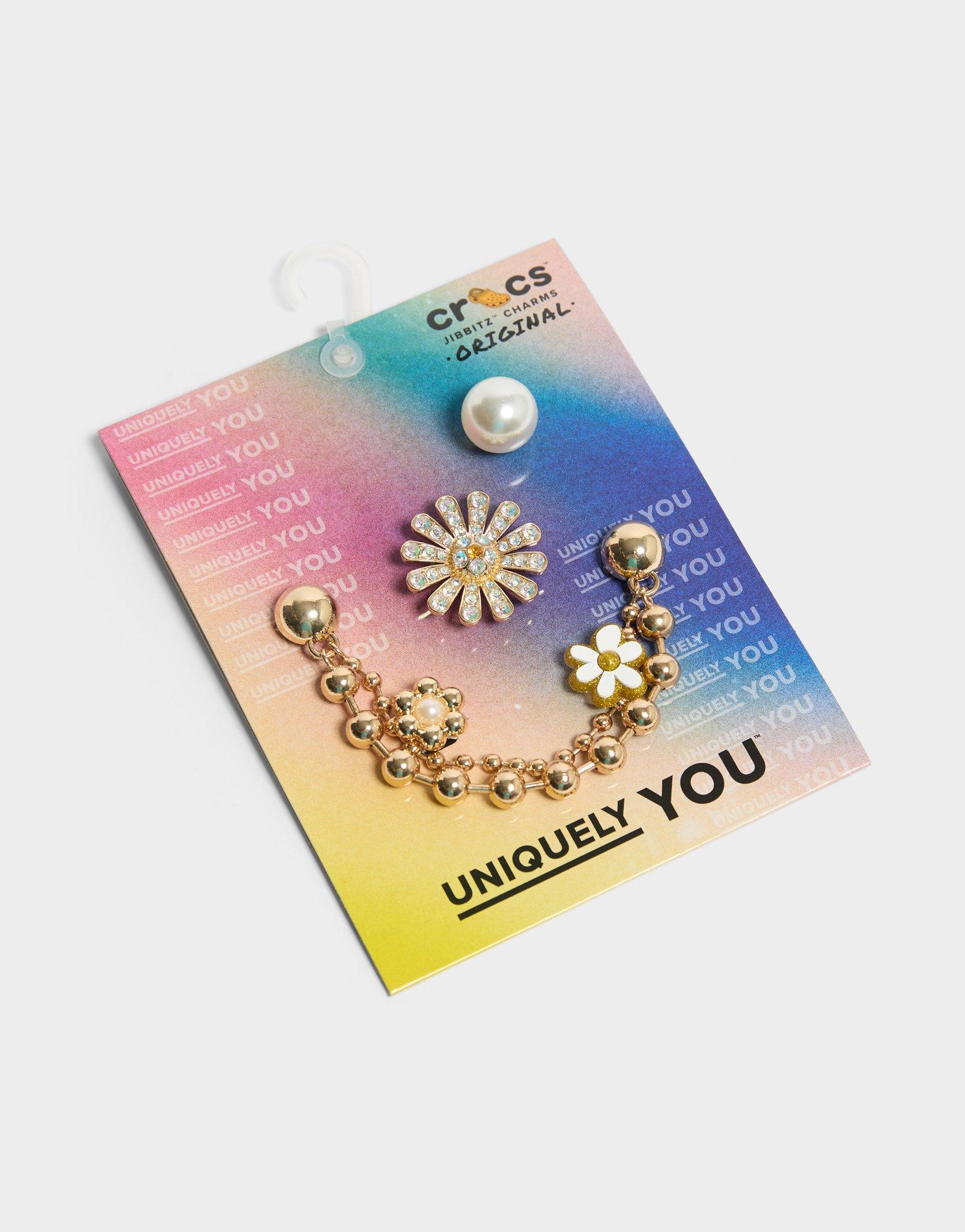 5-Pack Pretty In Gold Jibbitz Charms
