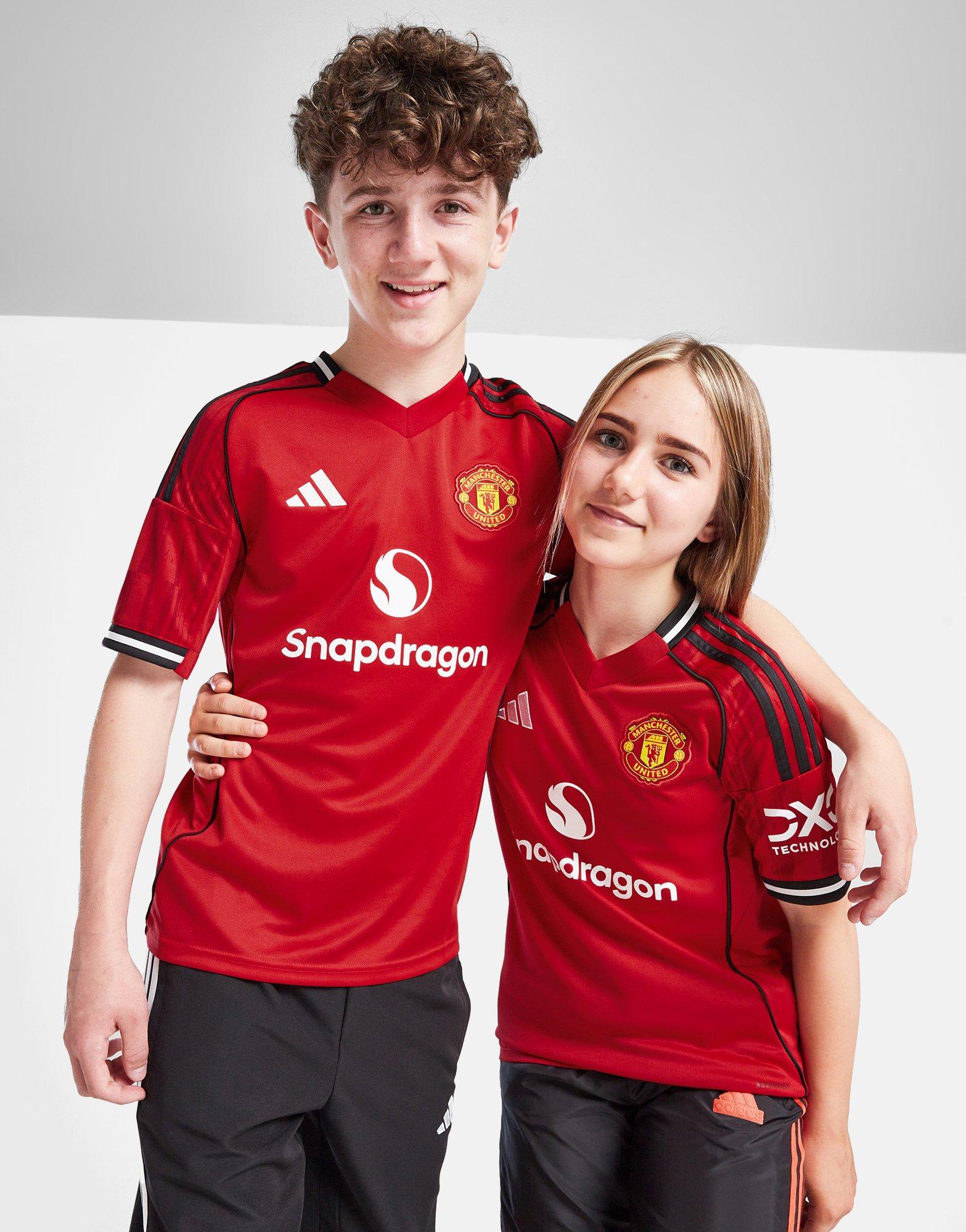 Manchester United FC 2025/26 Home Shirt Junior