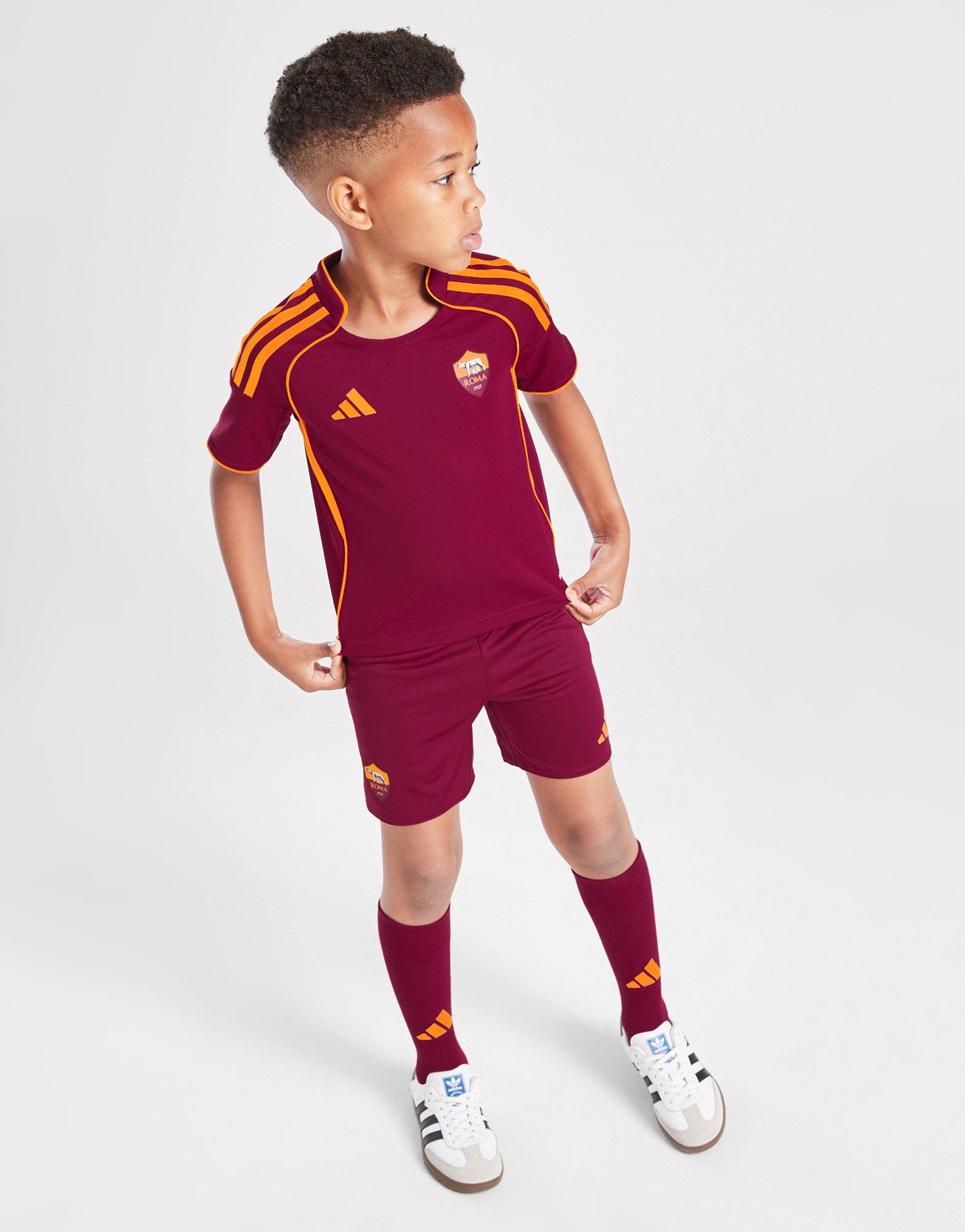 AS Roma 2025/26 Home Kit Children
