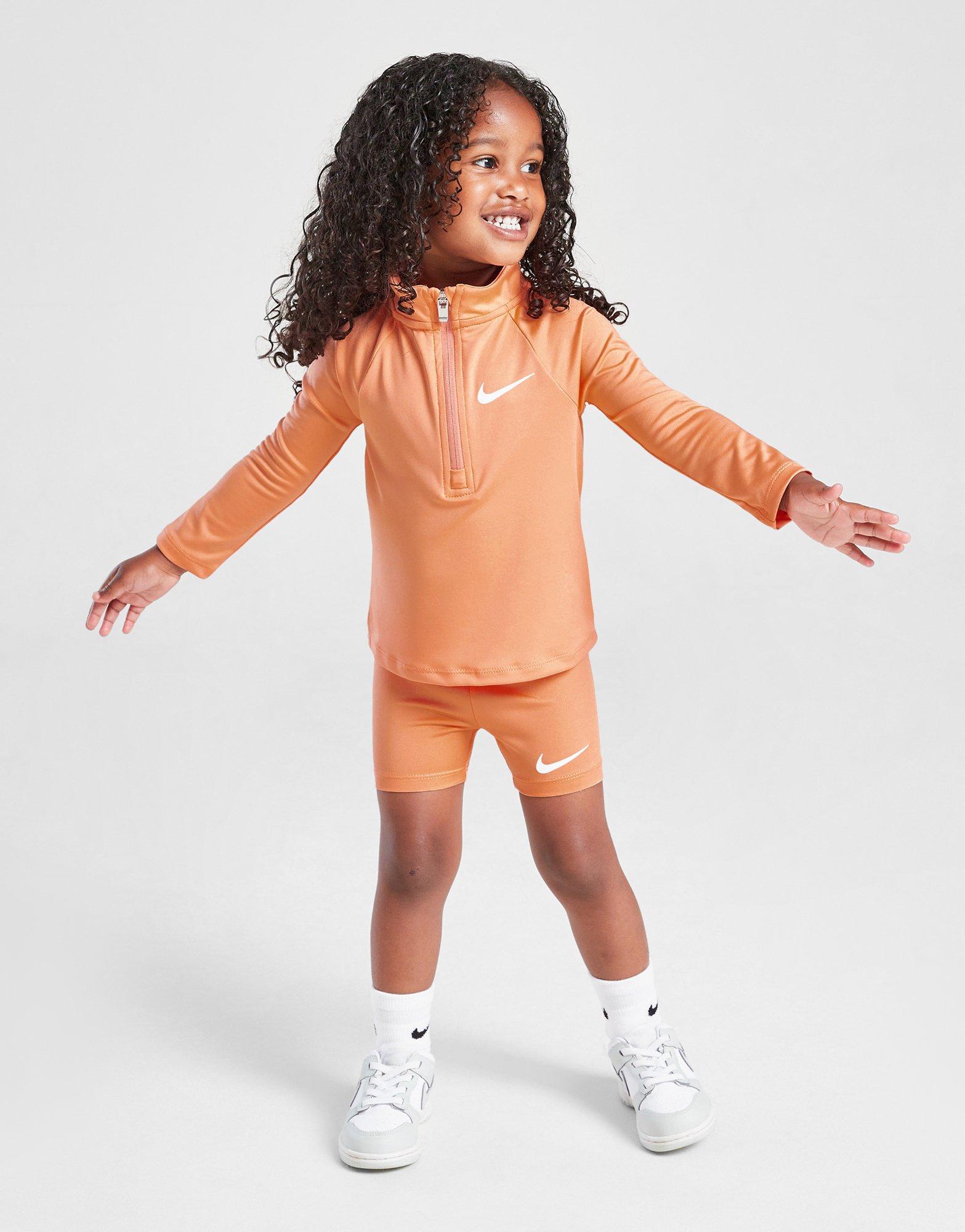 Girls' Pacer 1/4 Zip/Cycle Shorts Set Infant