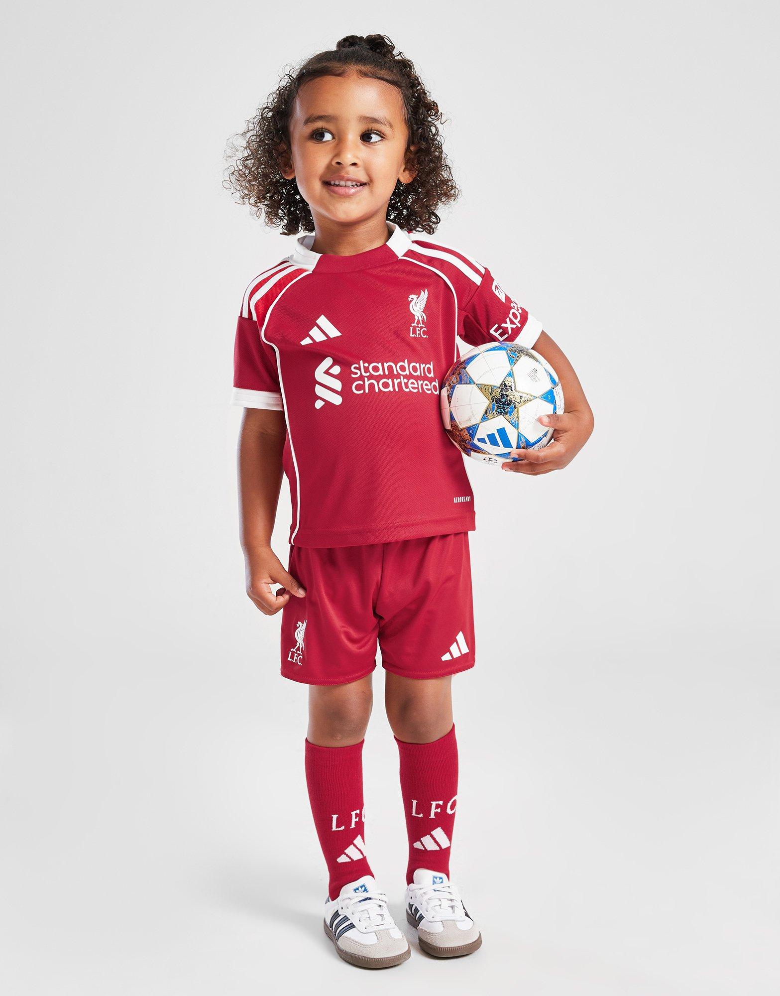 Liverpool FC 2025/26 Home Kit Children
