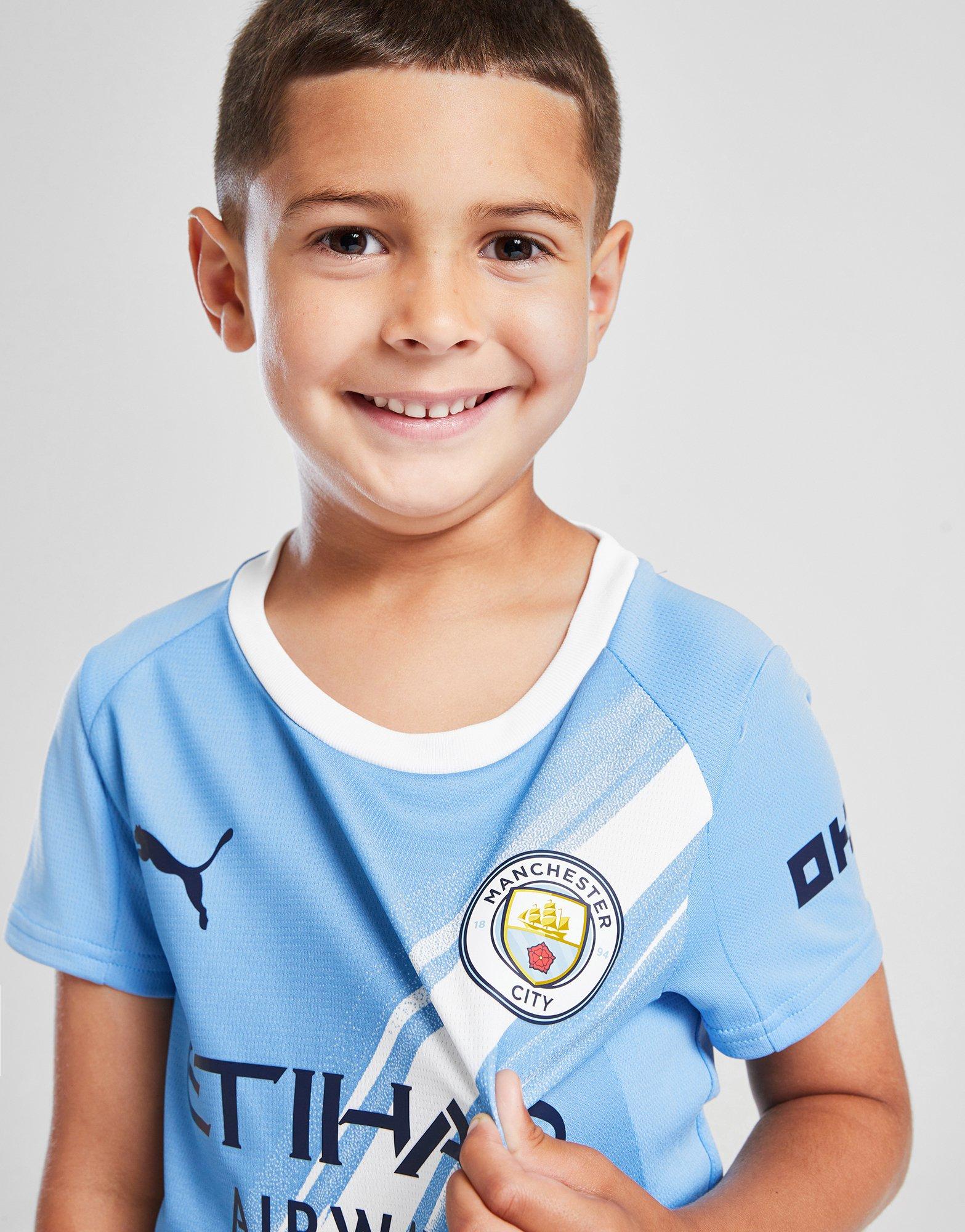 Manchester City FC 2025/26 Home Kit Children