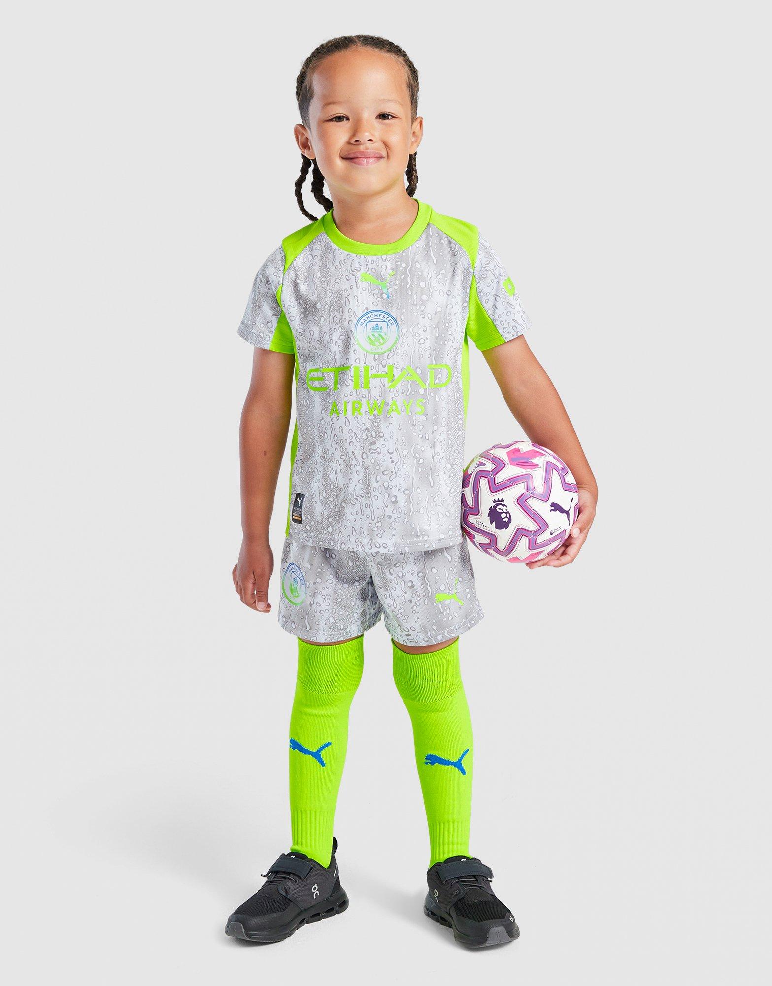 Manchester City FC 2025/26 Third Kit Children
