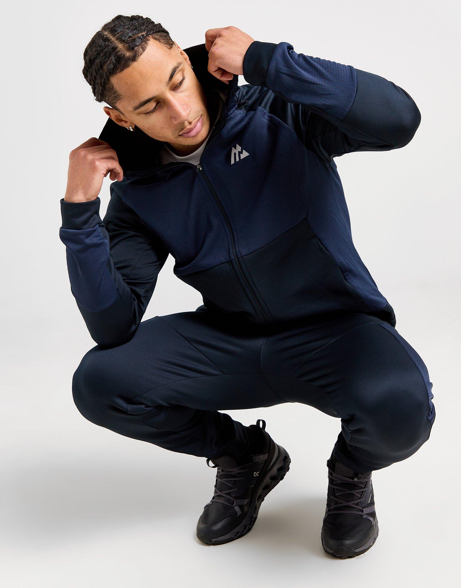 Flex Gridded Full Zip Hoodie