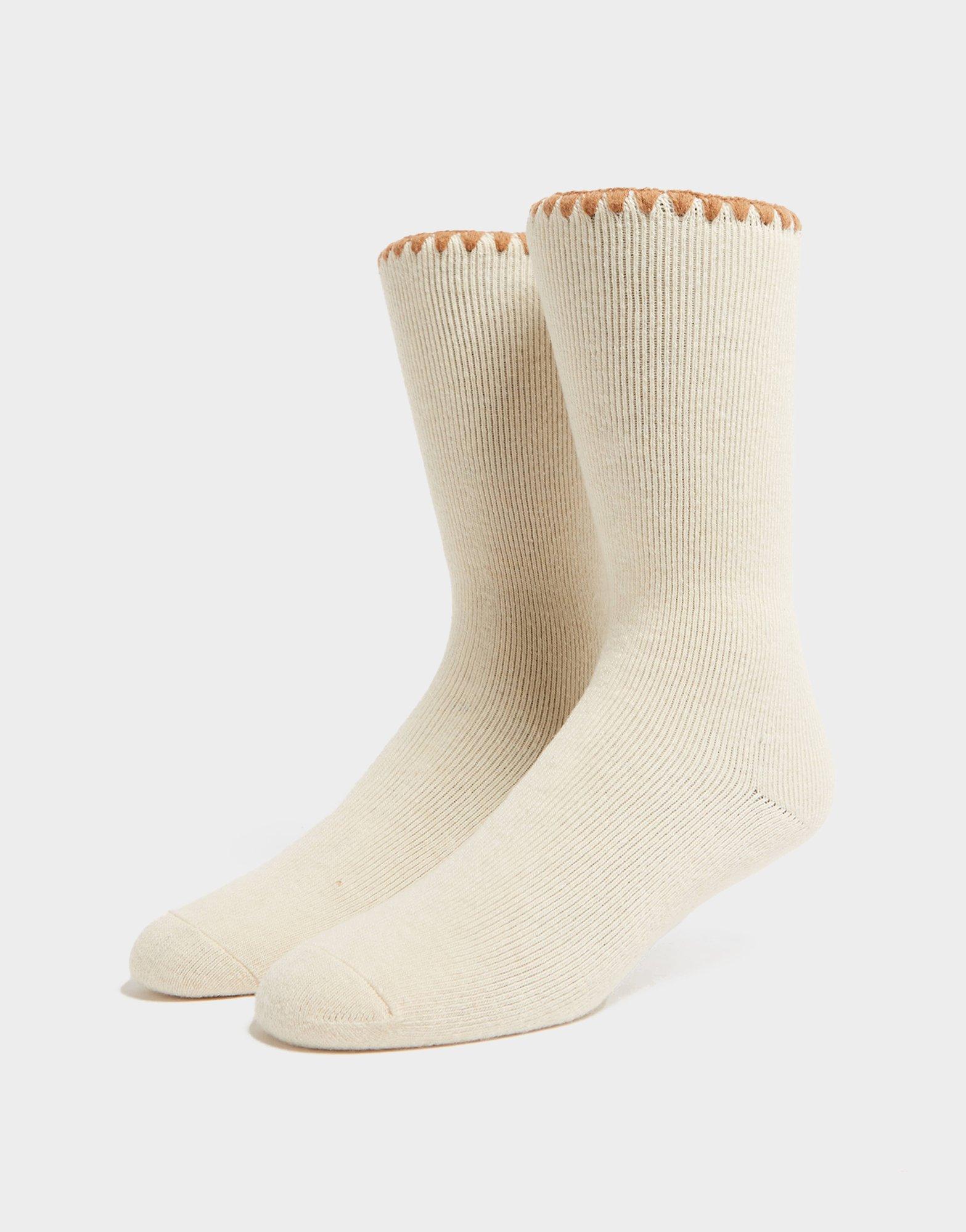 Marleny Whipstitch Crew Socks