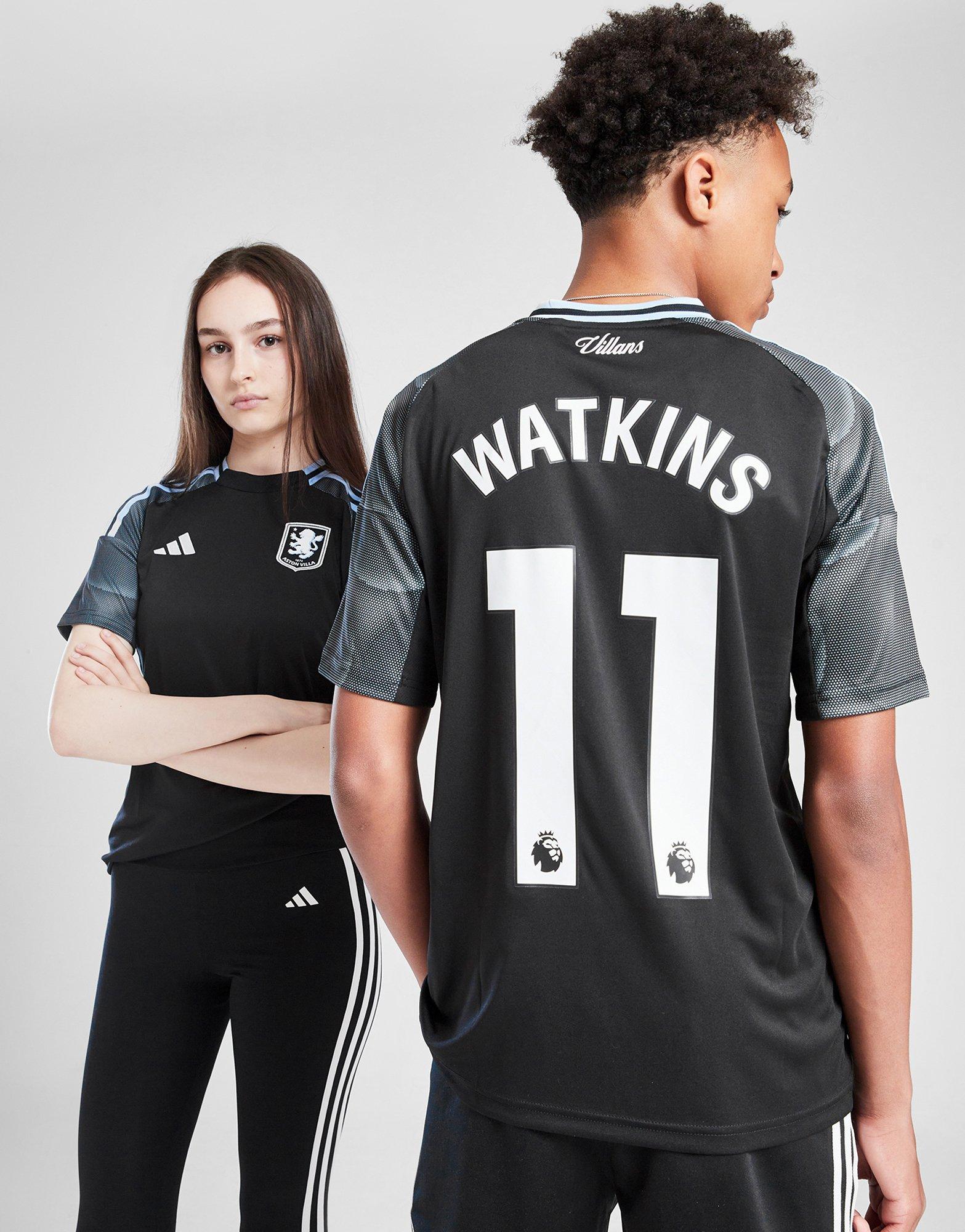 Aston Villa FC 2025/26 Watkins Away Shirt Junior