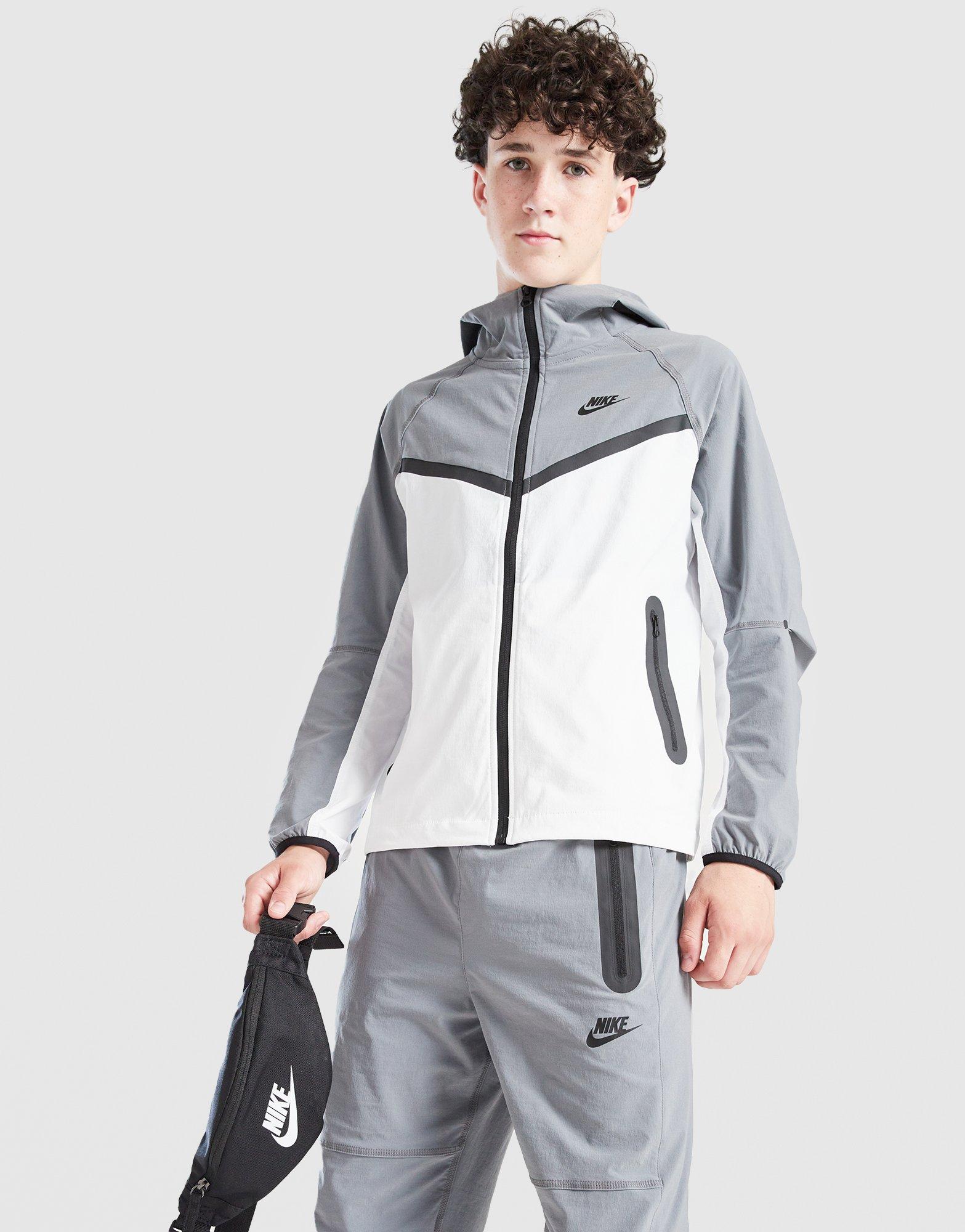 Tech Woven Full Zip Colour Block Jacket Junior