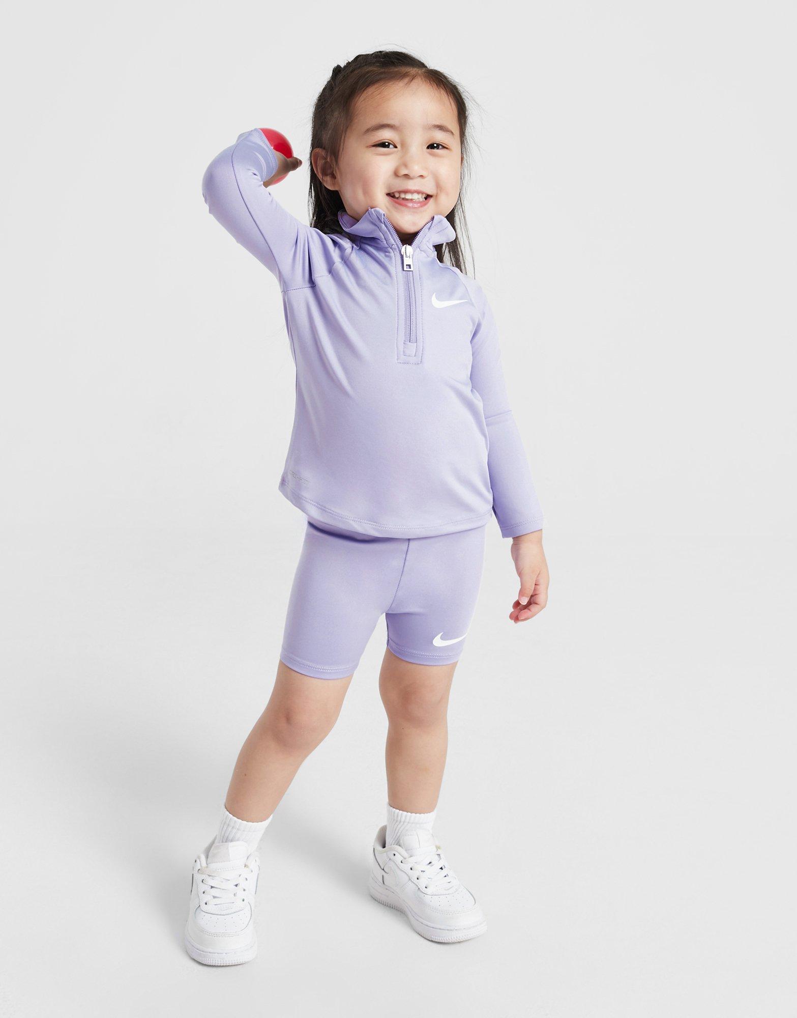 Girls' Pacer 1/4-Zip/Shorts Set Infant