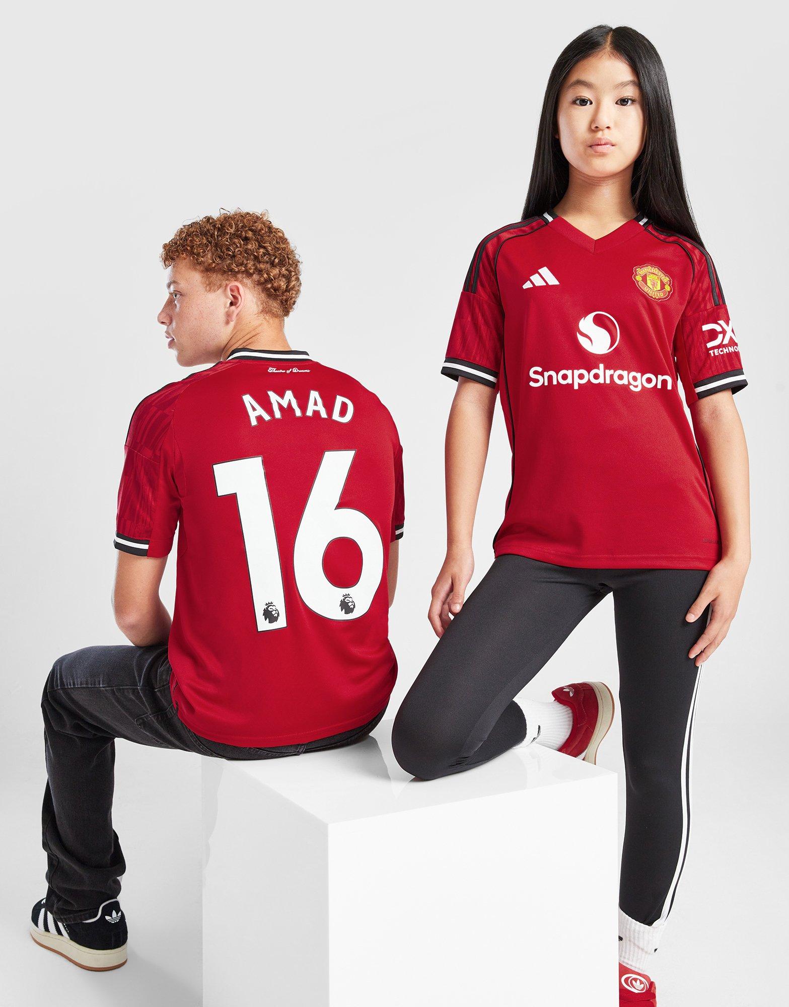 Manchester United 2025/26 Amad Home Shirt Junior