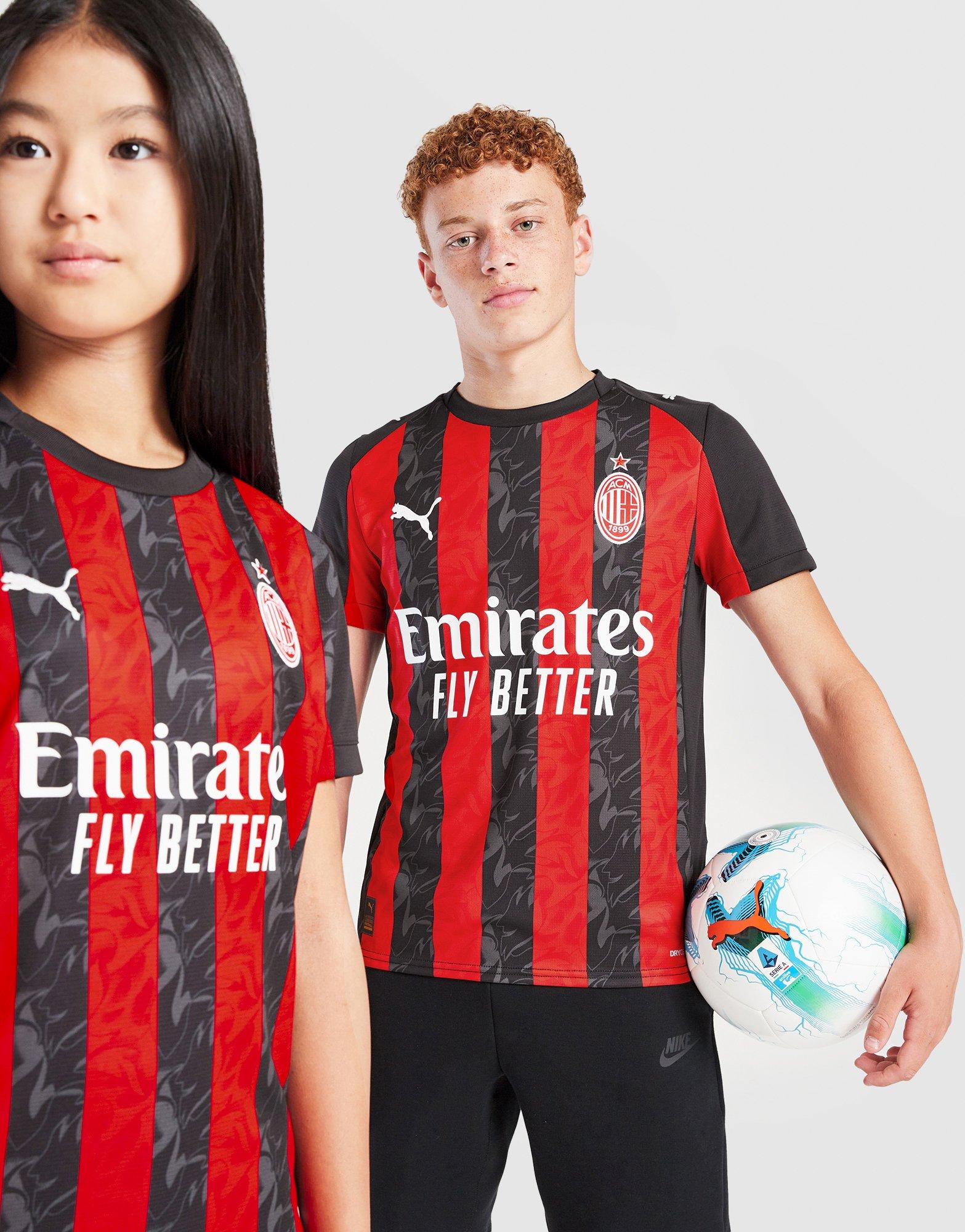 AC Milan 2025/26 Home Shirt Junior