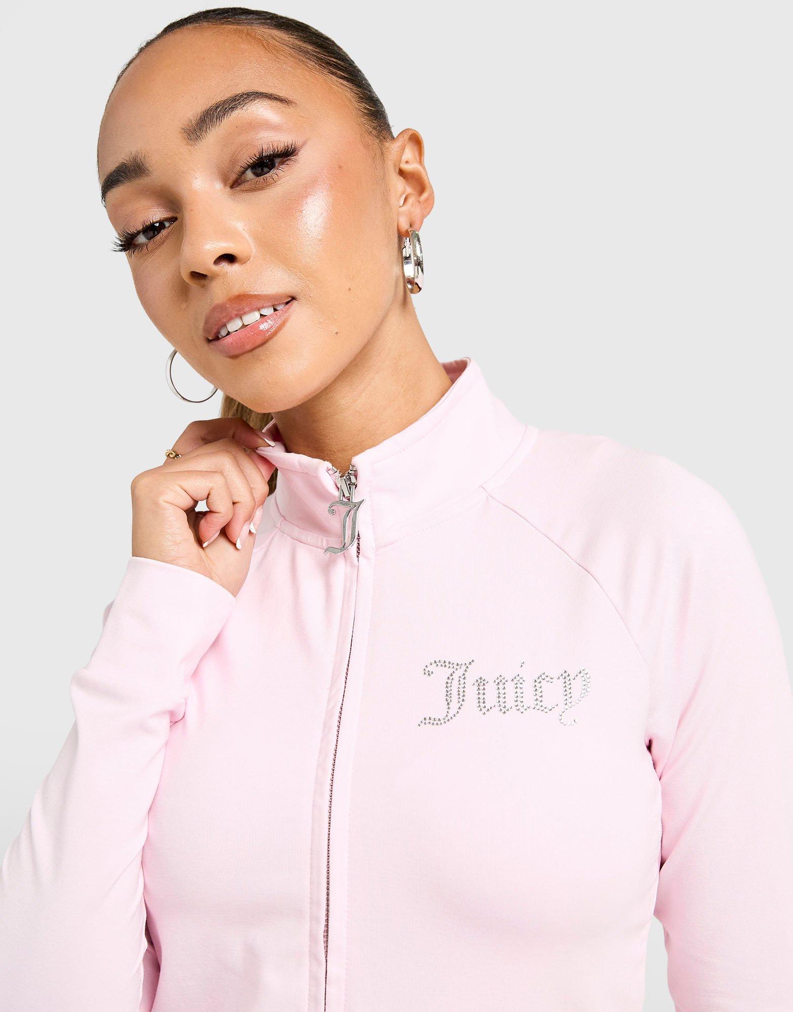 Diamante Fitted Full Zip Top