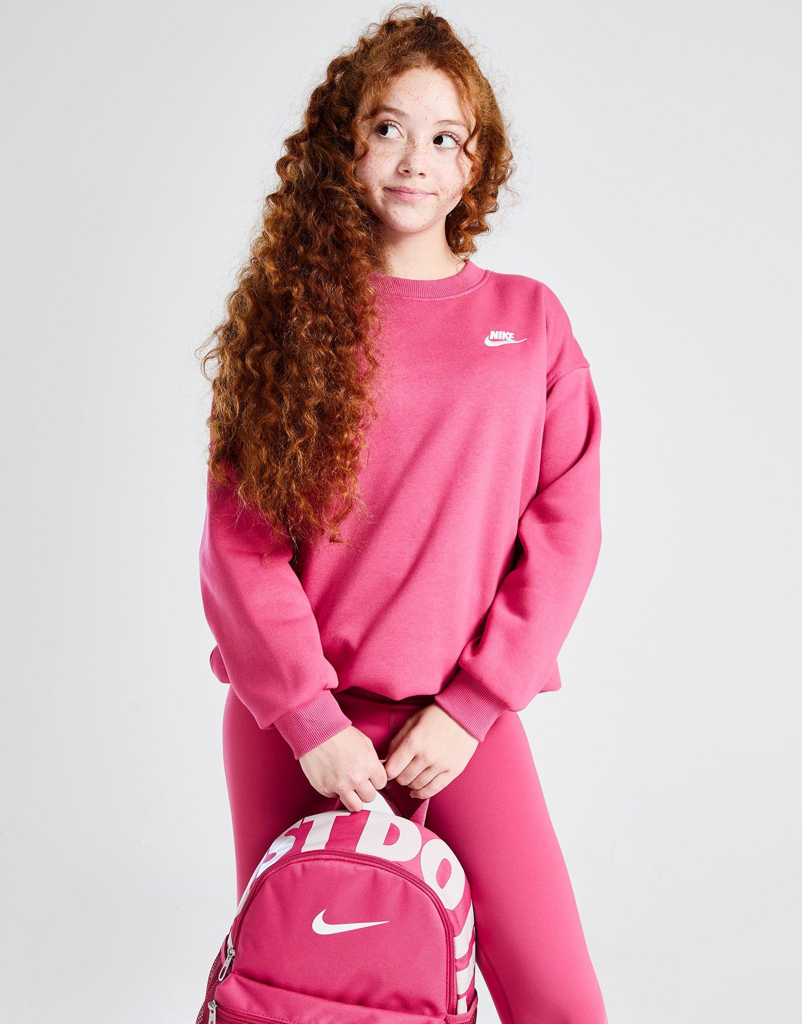 Girls' Club Fleece Crew Sweatshirt Junior