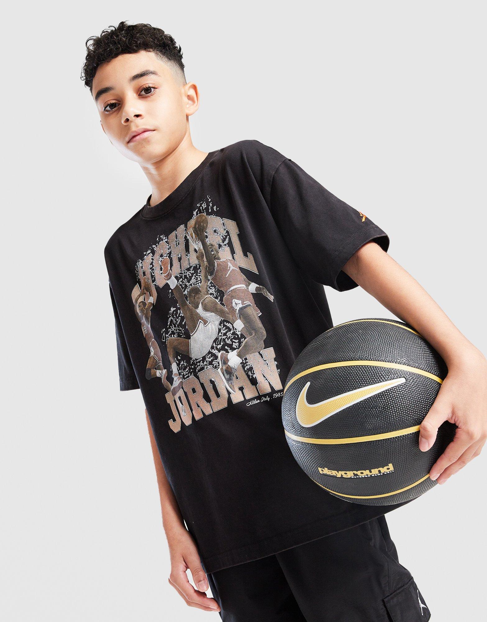 Michael Washed Logo T-Shirt Junior