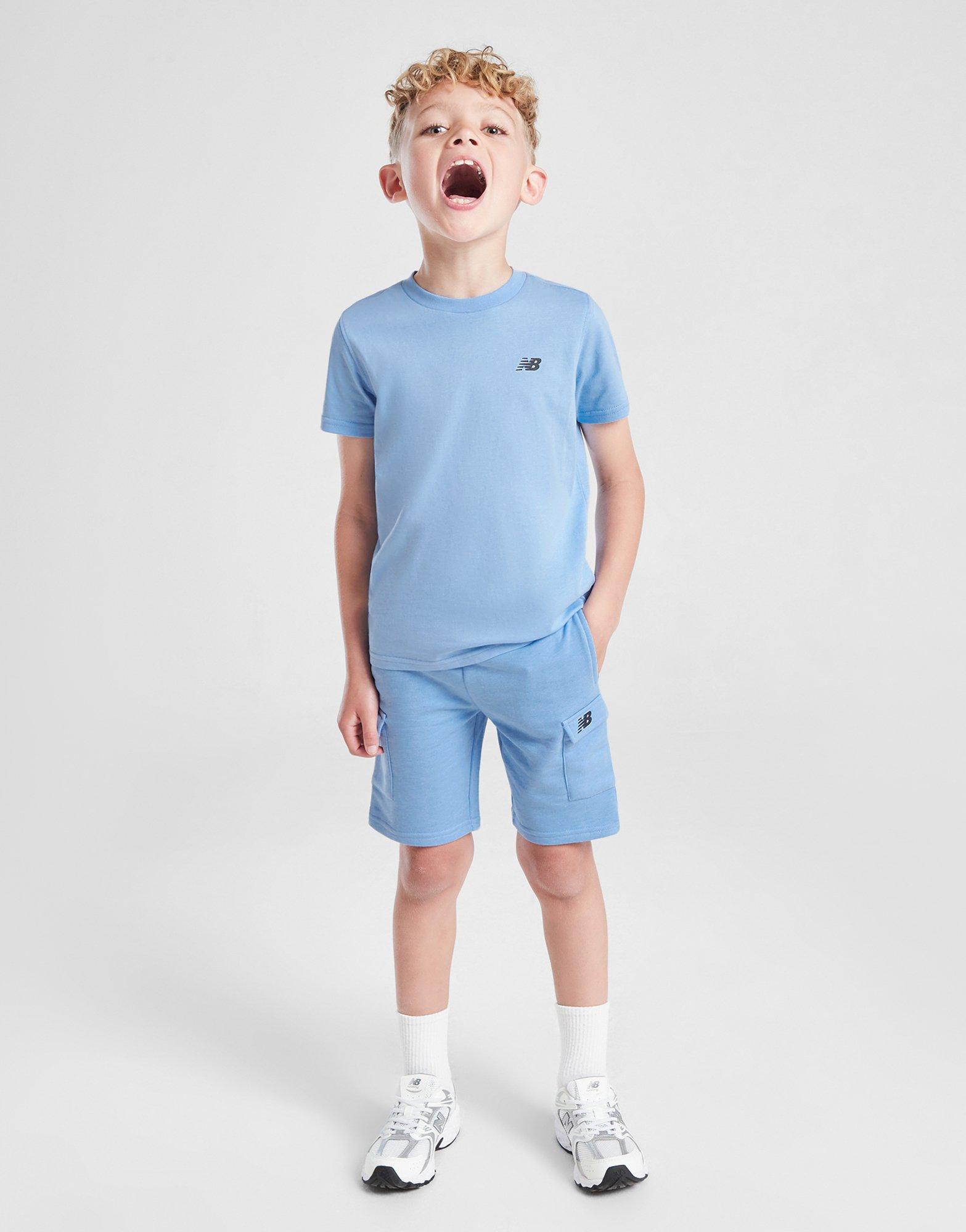 Linear T-Shirt/Shorts Set Children