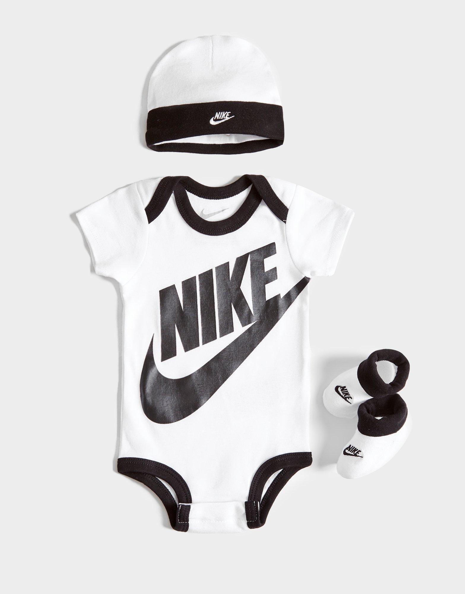 3 Piece Futura Logo Babygrow Set Infant