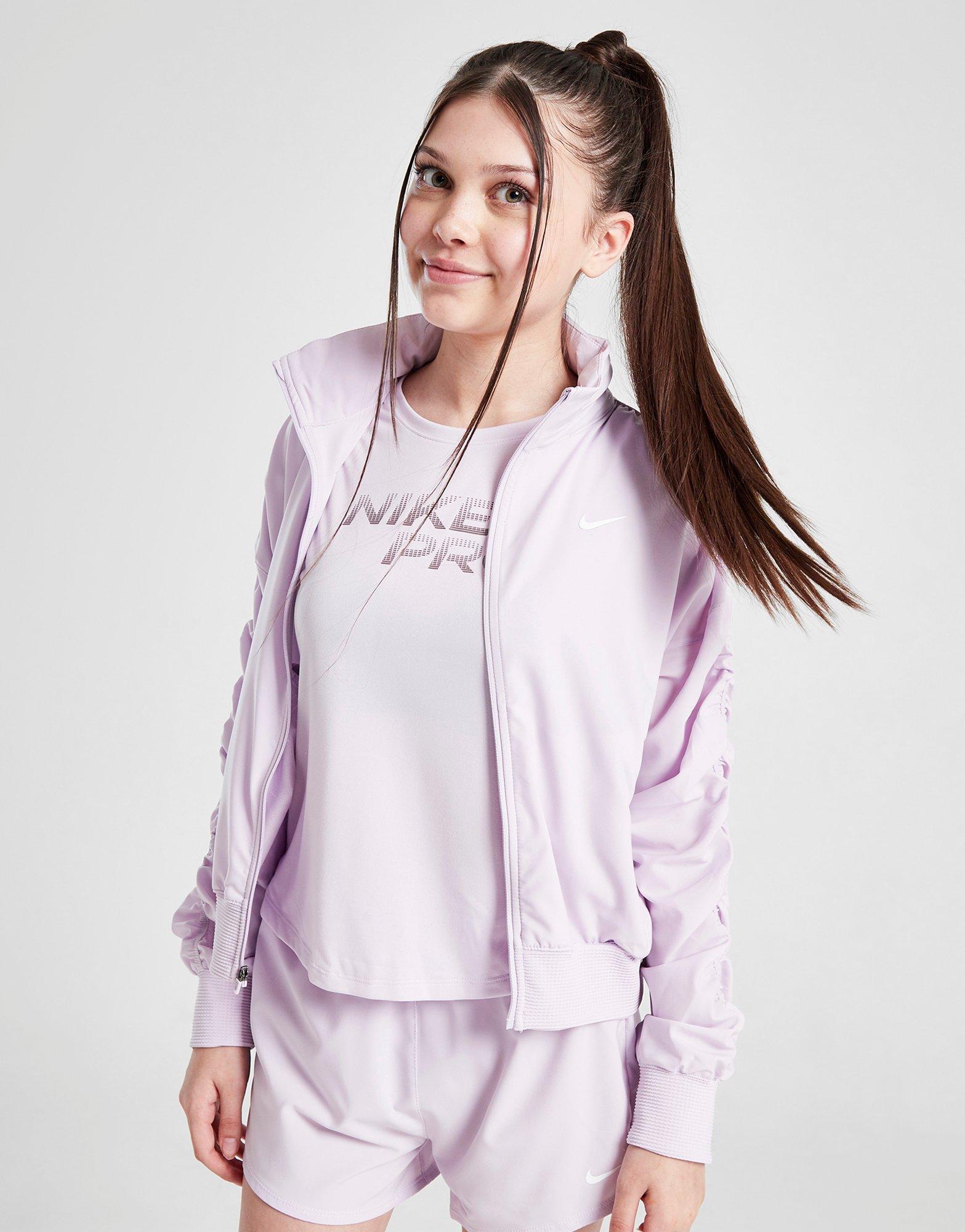 Girls' Fitness Dri-FIT Lightweight Jacket Junior