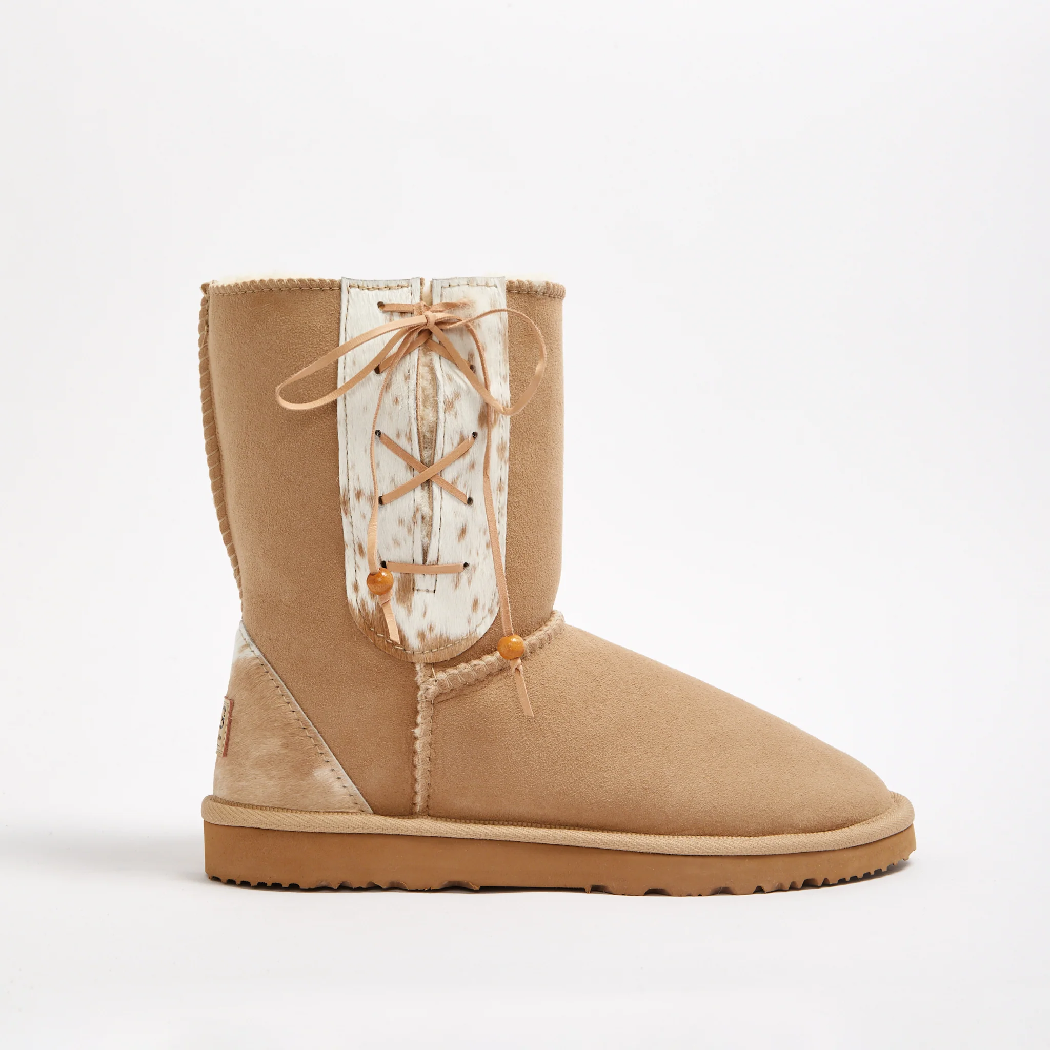 Women's Lace Up Mid Calf
