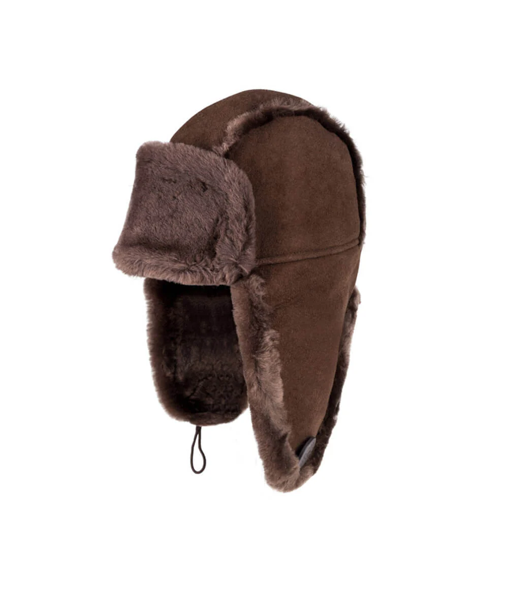 Button Aviator Hat