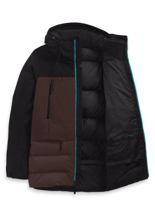 Women's jacket   Pallie down - TNF black / Deep brown