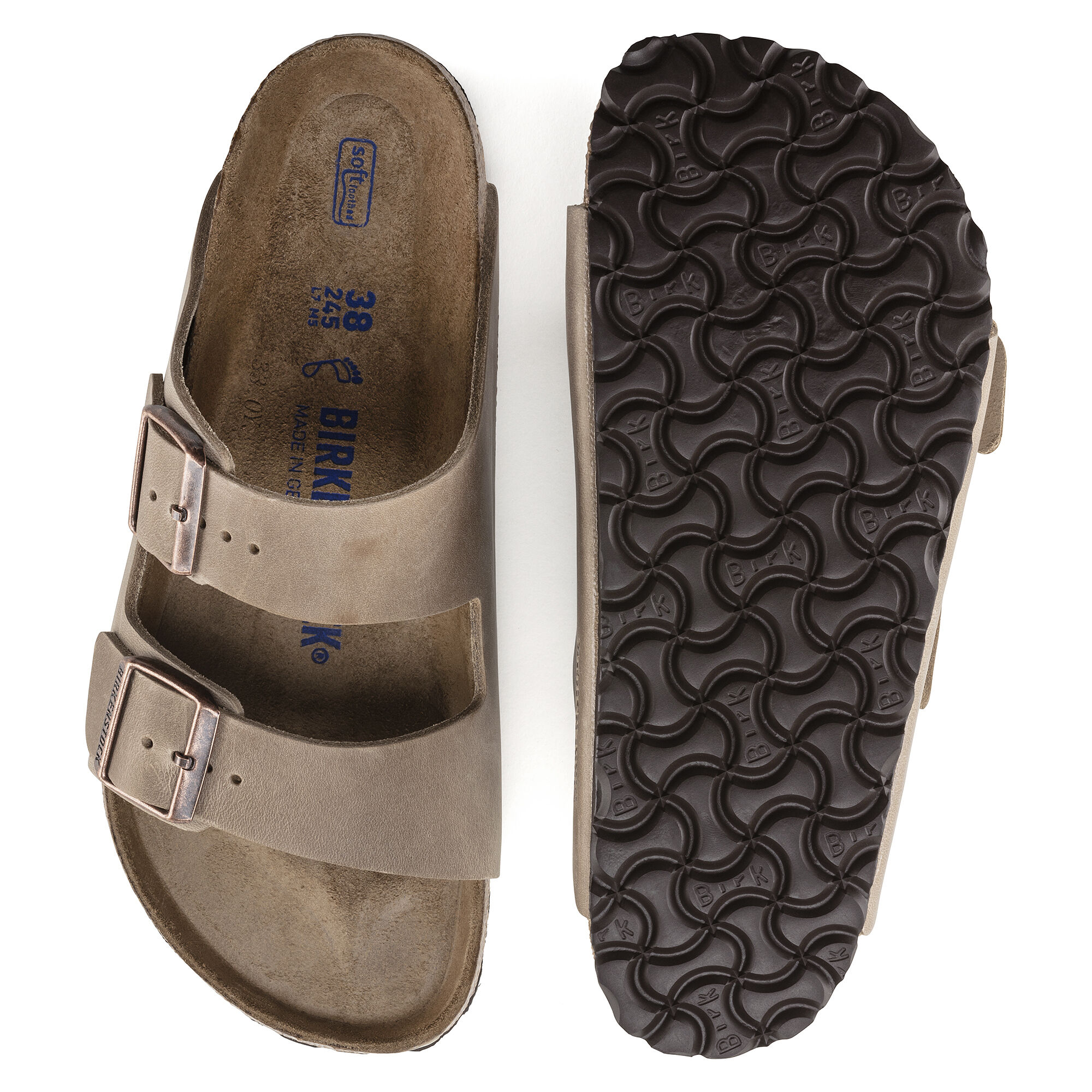 Arizona Soft Footbed Natural Leather Oiled