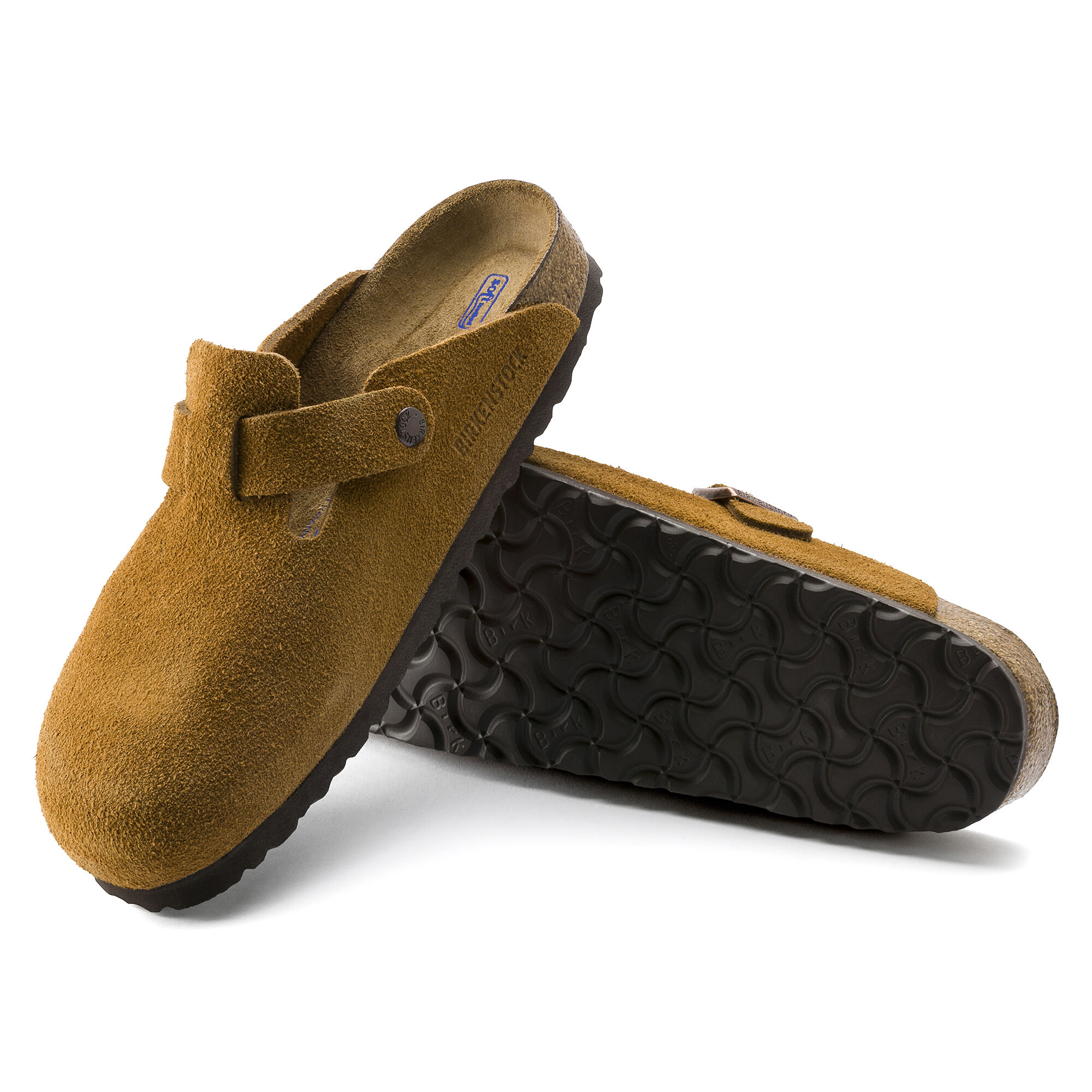 Boston Soft Footbed Suede Leather