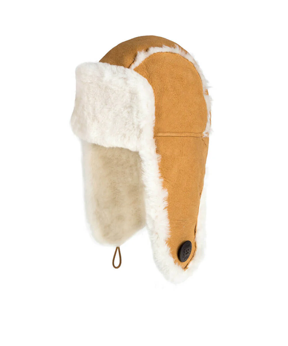 Button Aviator Hat