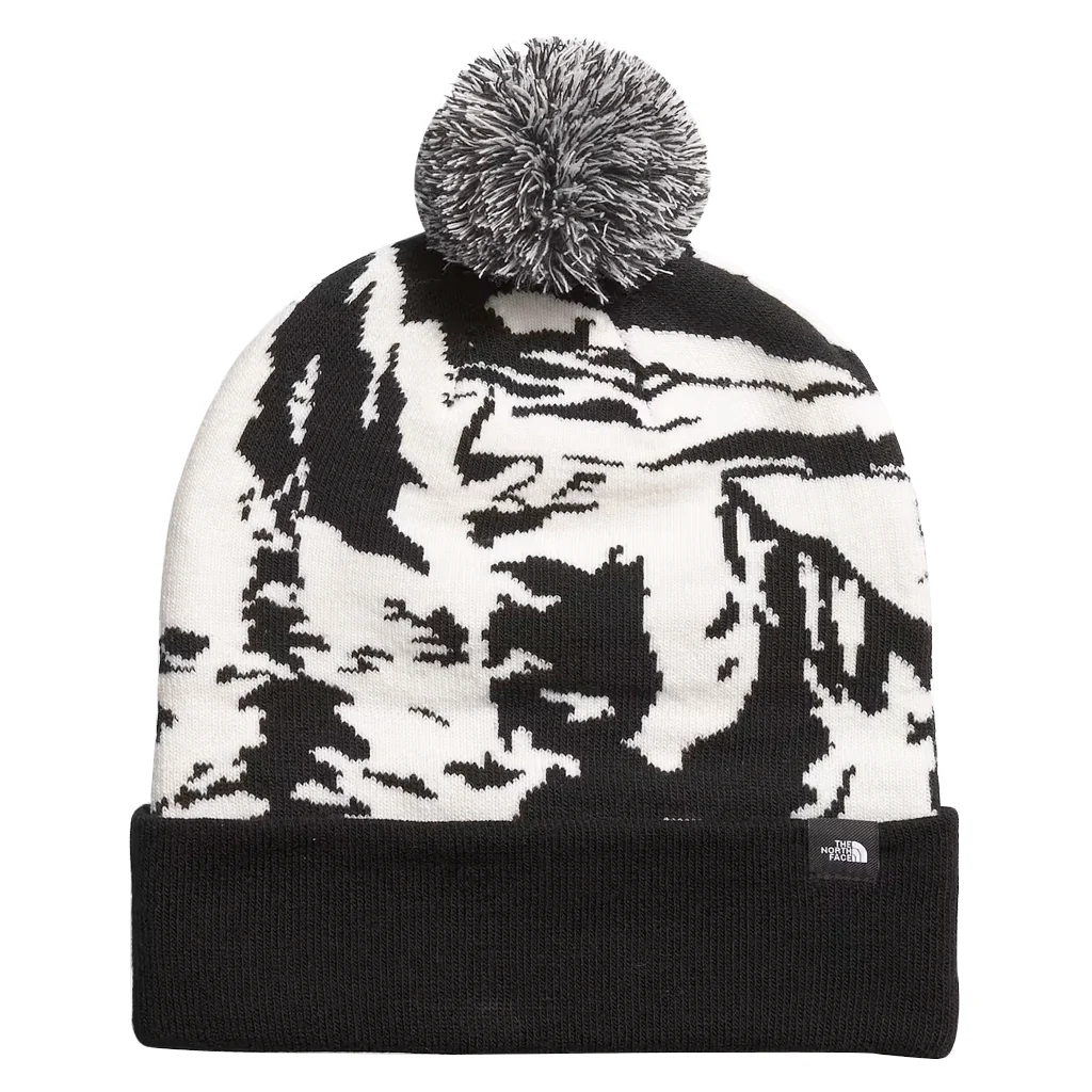 Ski tuke beanie - TNF black / Gardenia white