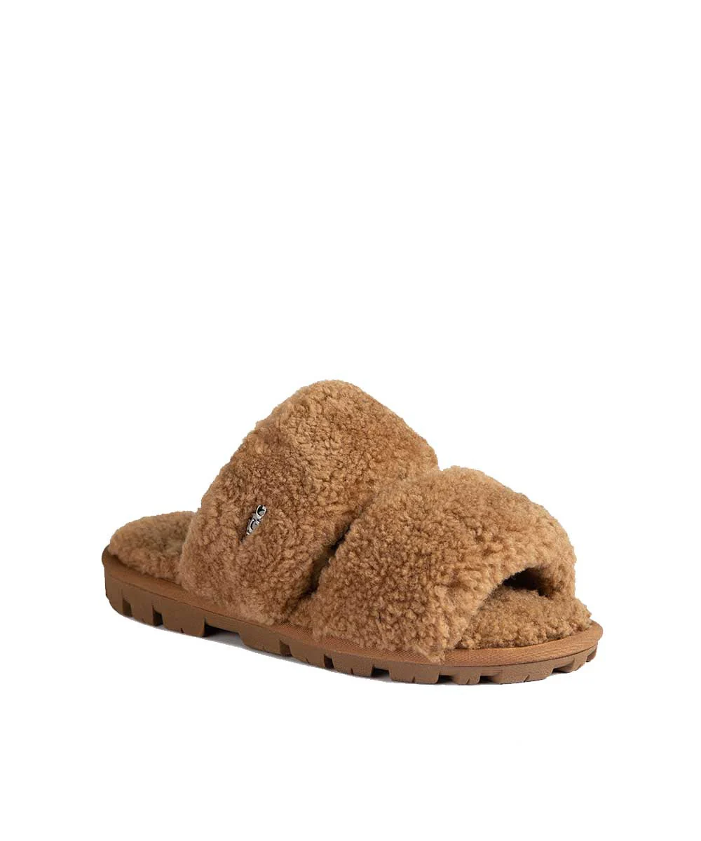 Women's   Donna Fluffy Slide