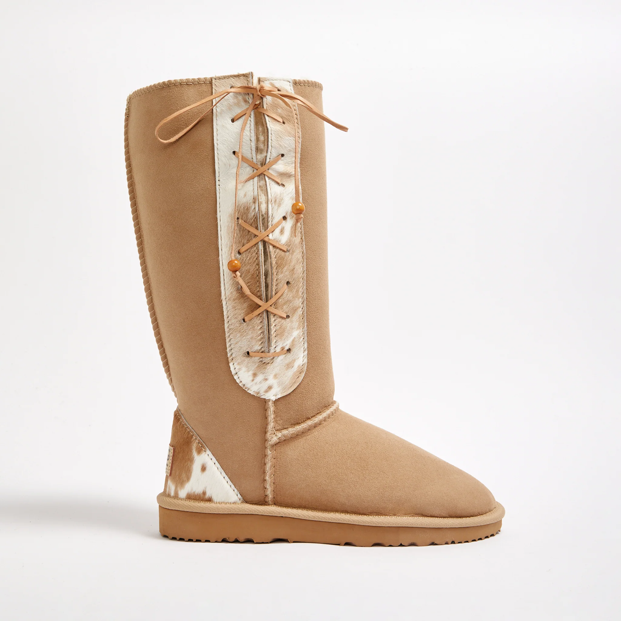 Women's Lace Up Calf Tall