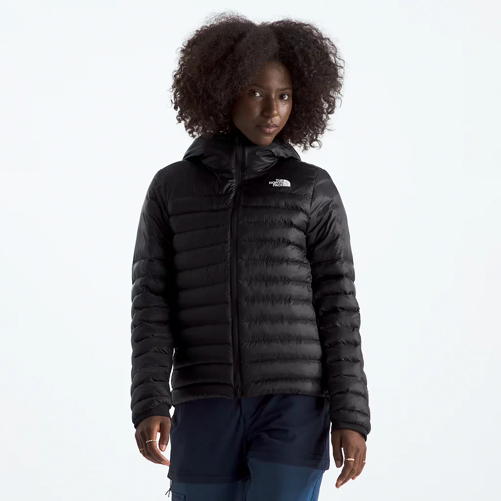 Terra peak women's hooded jacket - TNF black