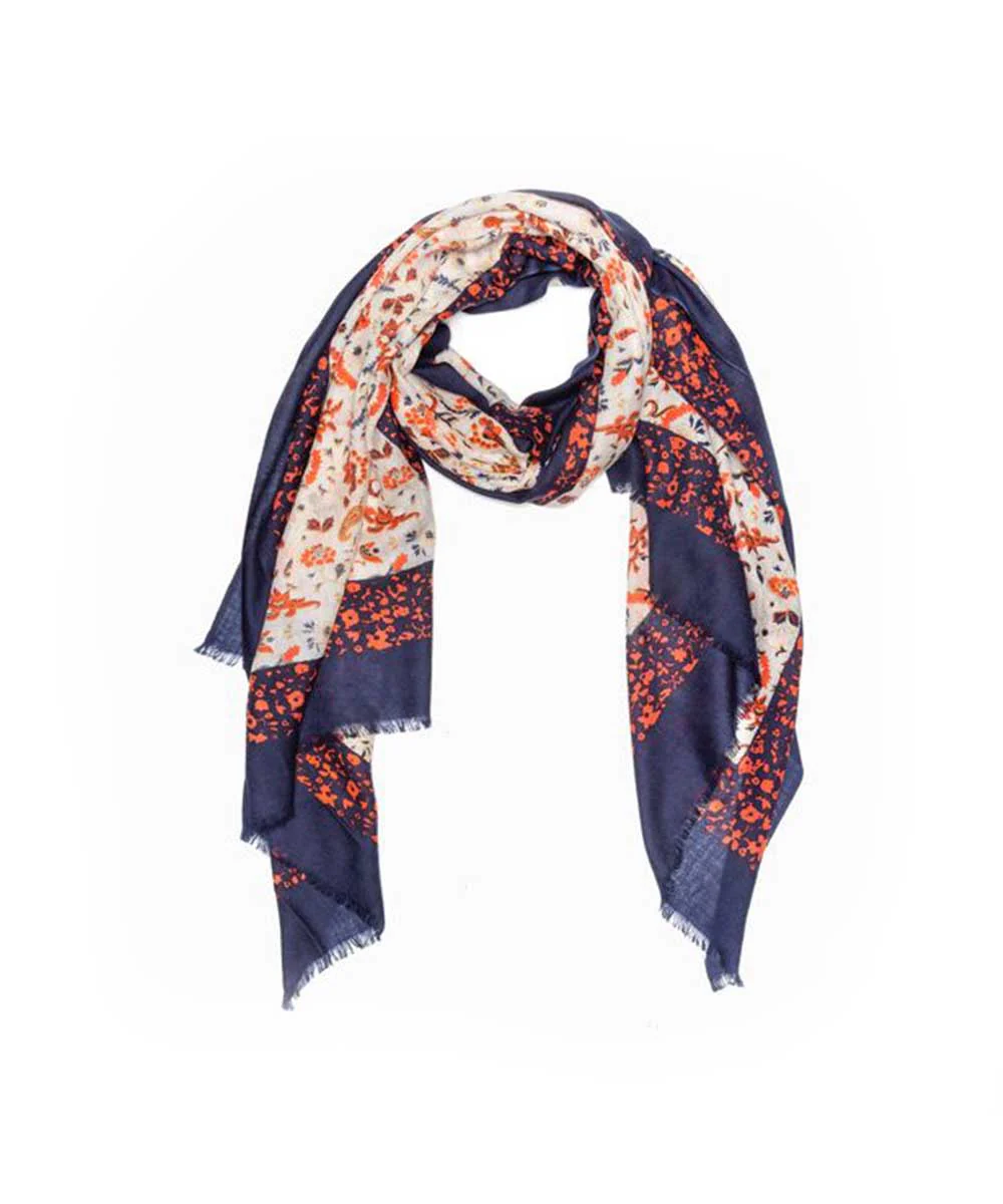 Wool Print Scarf